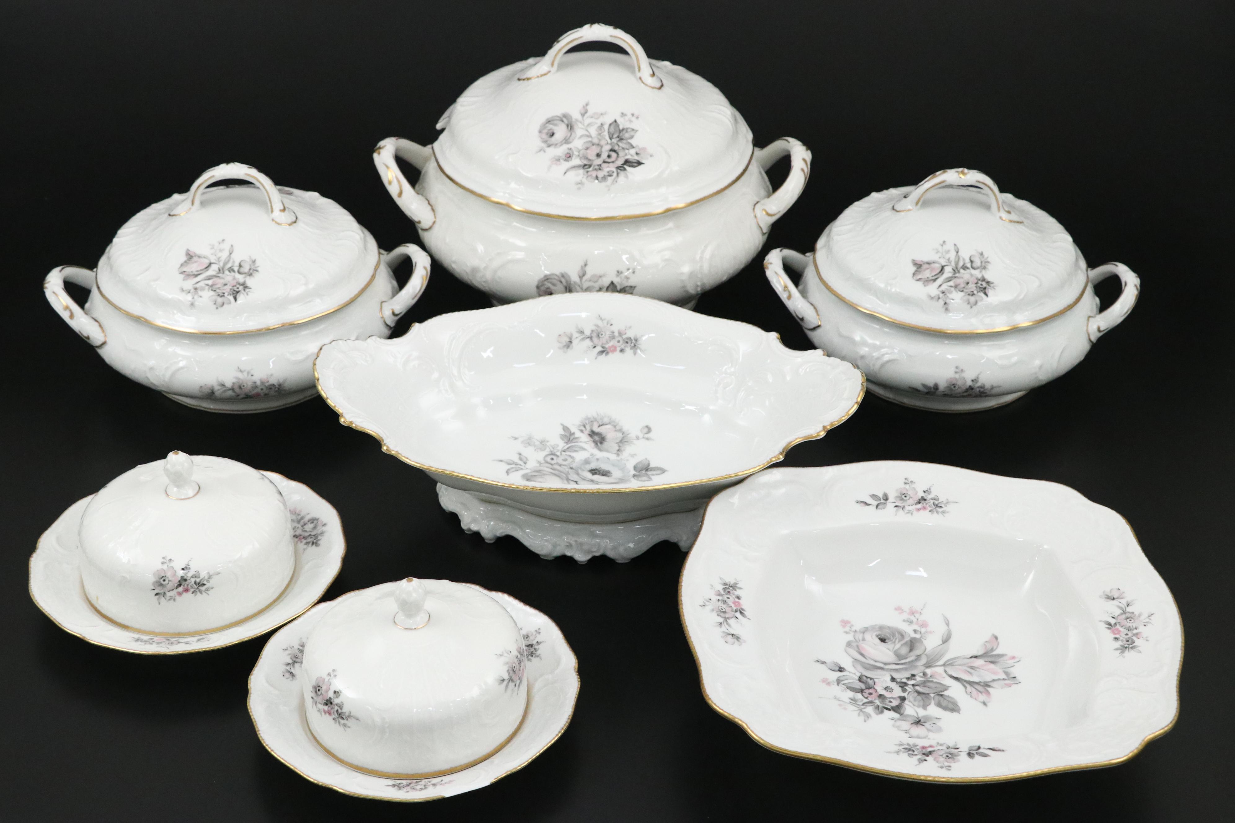 Rosenthal Porcelain Dinnerware and Serving Pieces