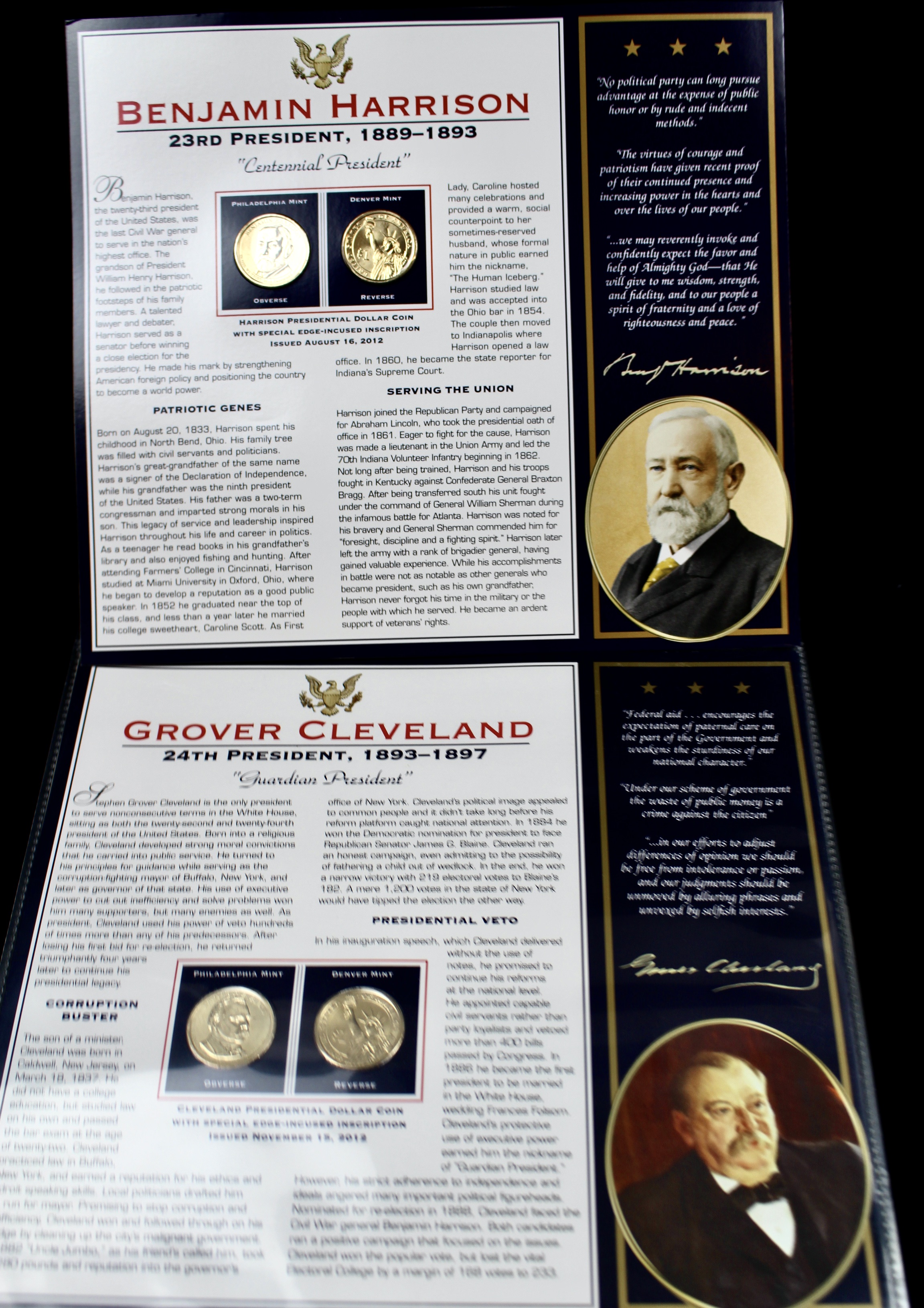 U.S. Presidential Dollar Coin Collection