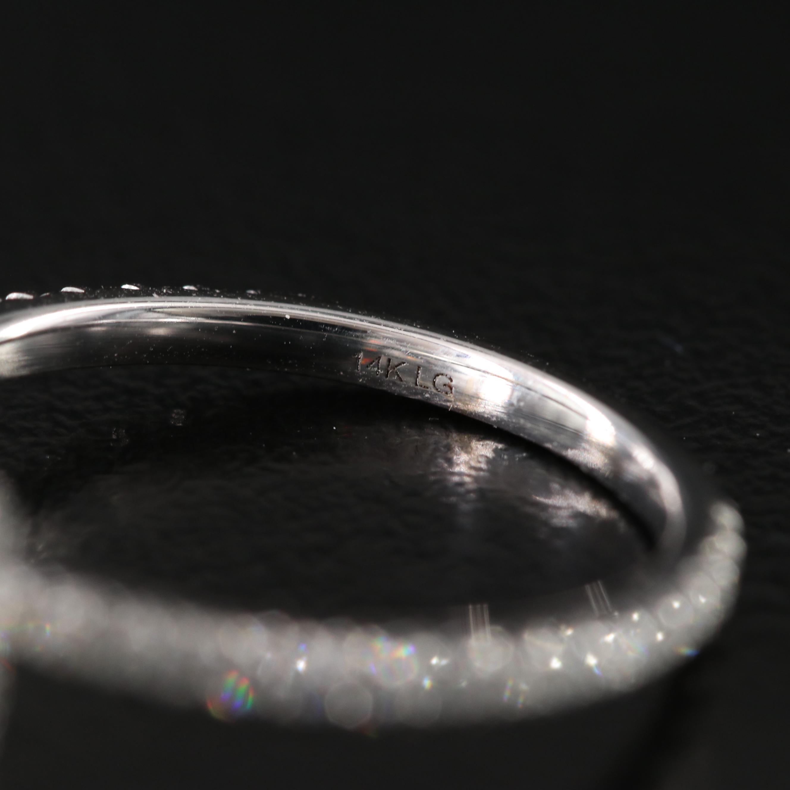 14K 2.81 CTW Lab Grown Diamond Ring with Online IGI Report