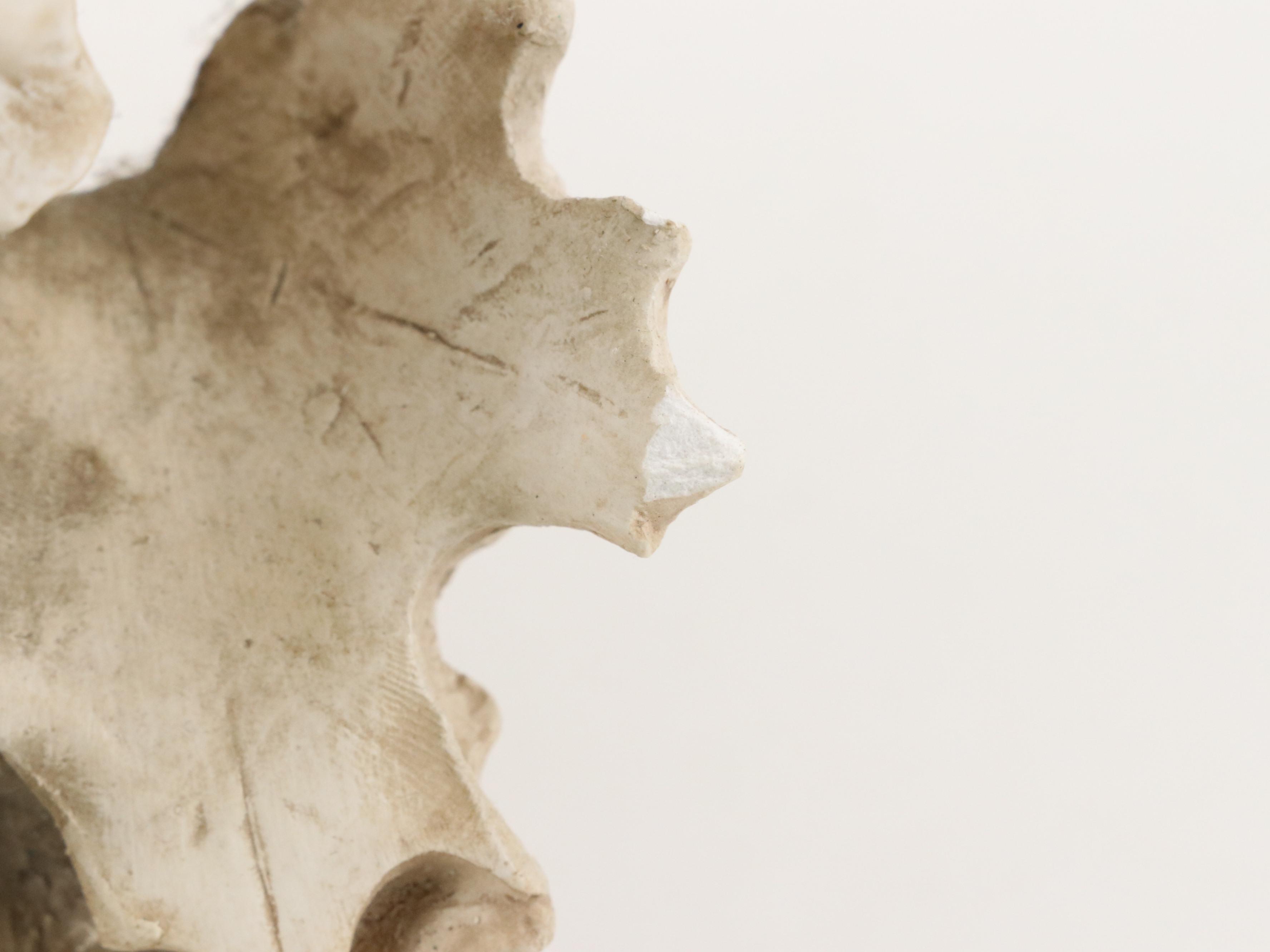 Bill McMahon "Wood Spirit" and "Goat" Cast Chalkware Figures