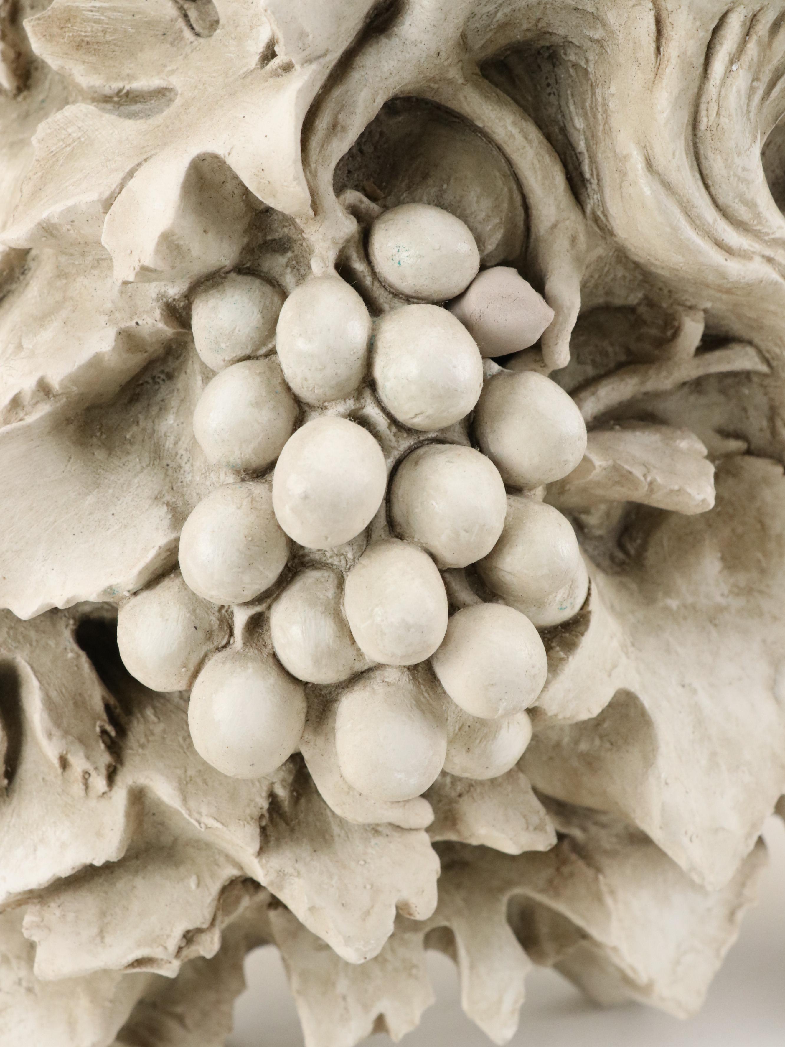 Bill McMahon "Wood Spirit" and "Goat" Cast Chalkware Figures