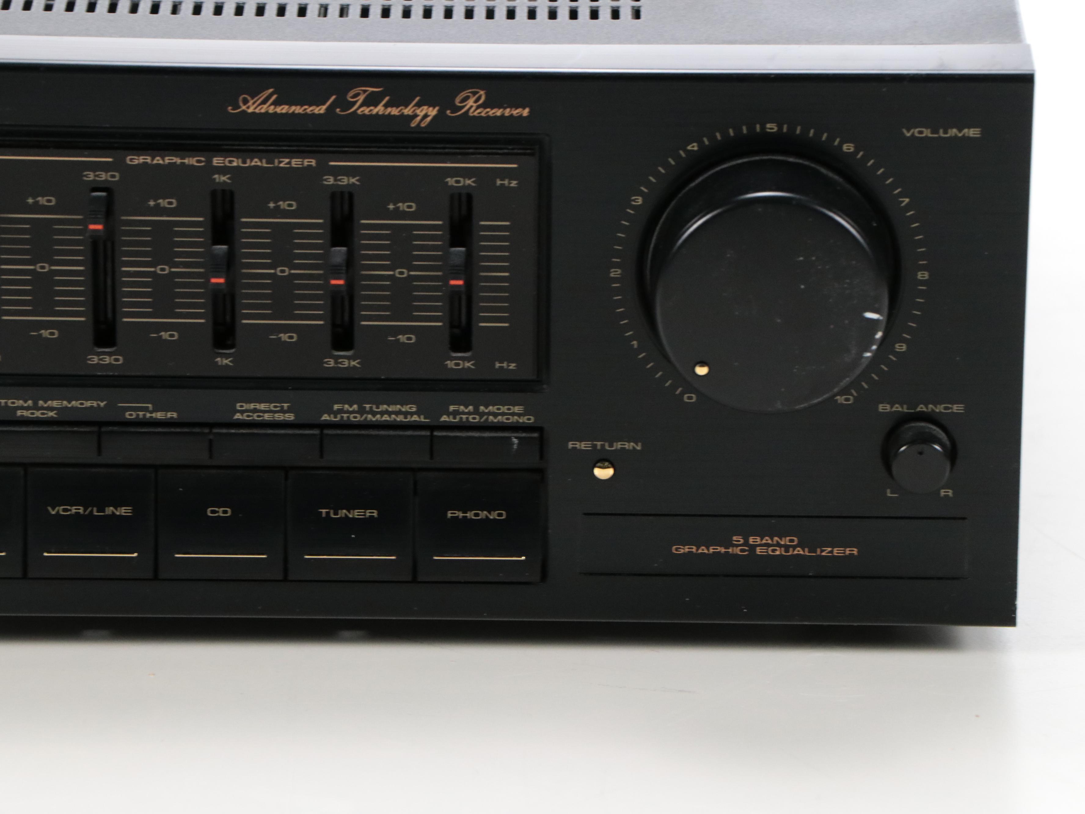 Pioneer SX-2800 Stereo Receiver, Technics SL-BD22 Turntable, and Records