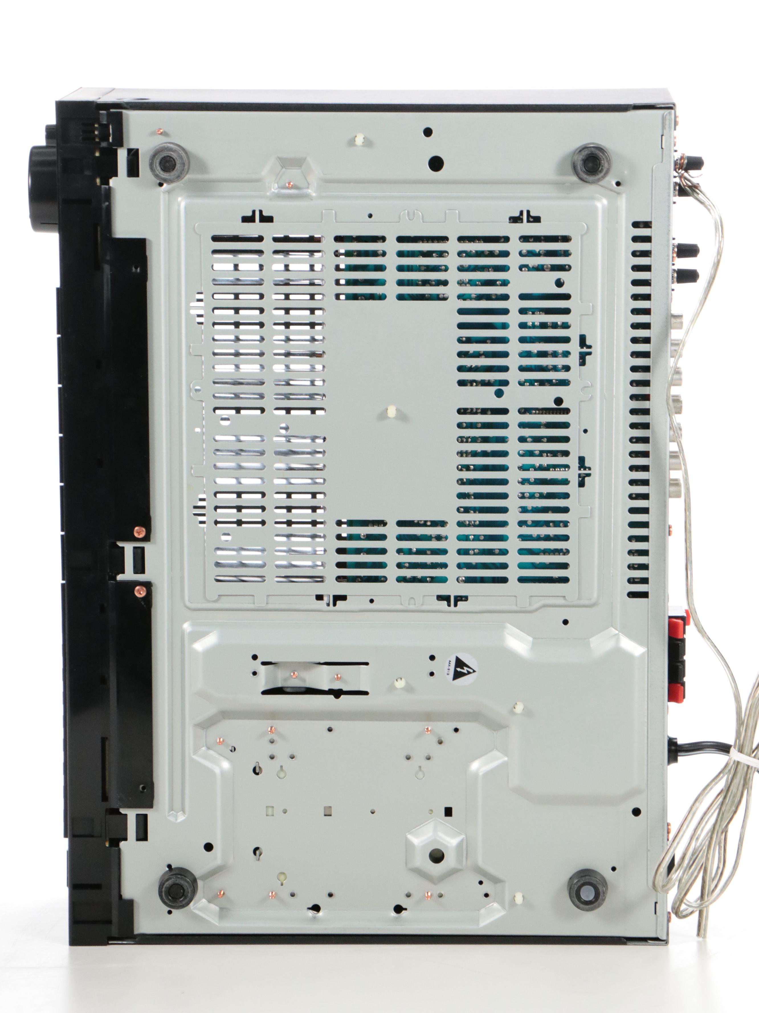 Pioneer SX-2800 Stereo Receiver, Technics SL-BD22 Turntable, and Records