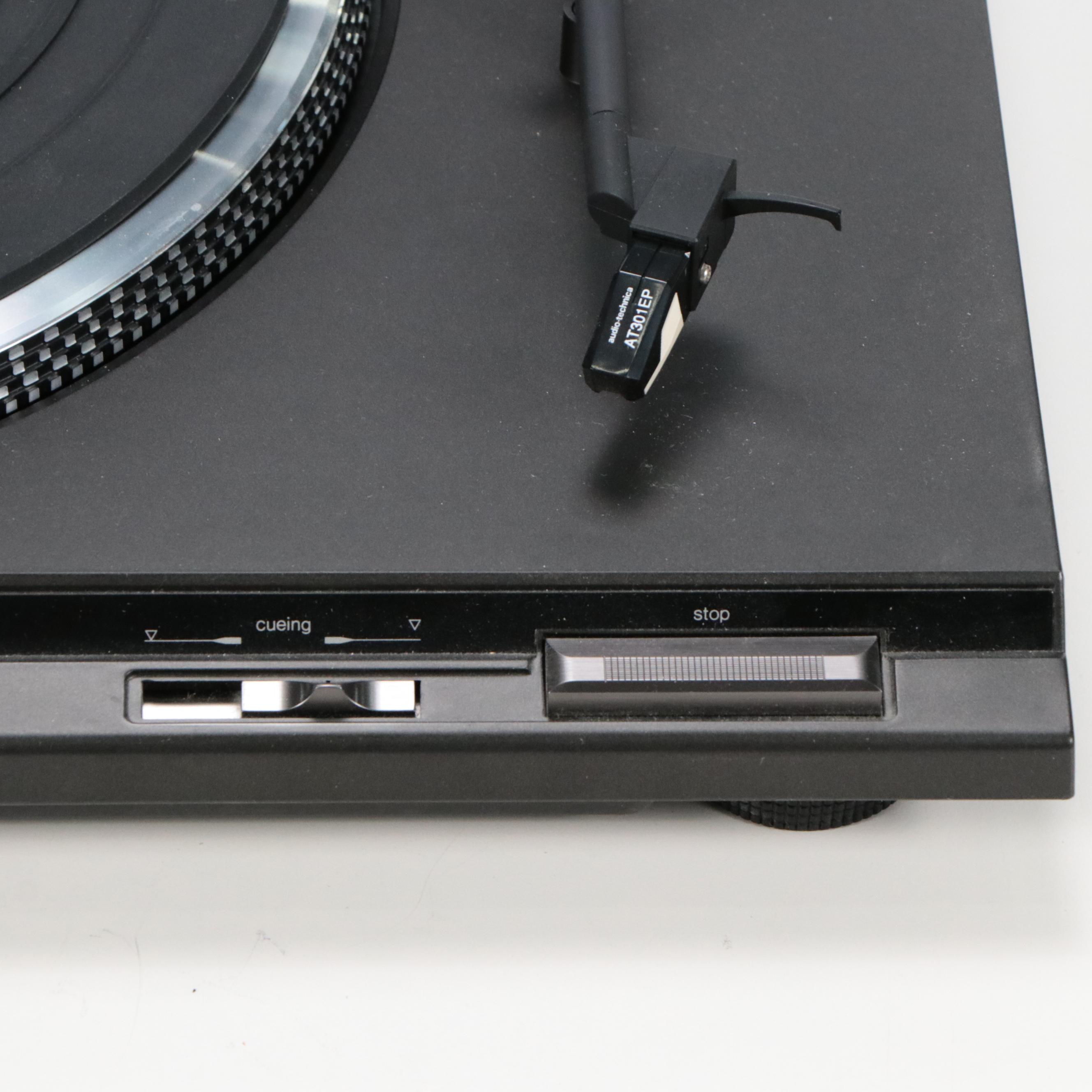 Pioneer SX-2800 Stereo Receiver, Technics SL-BD22 Turntable, and Records