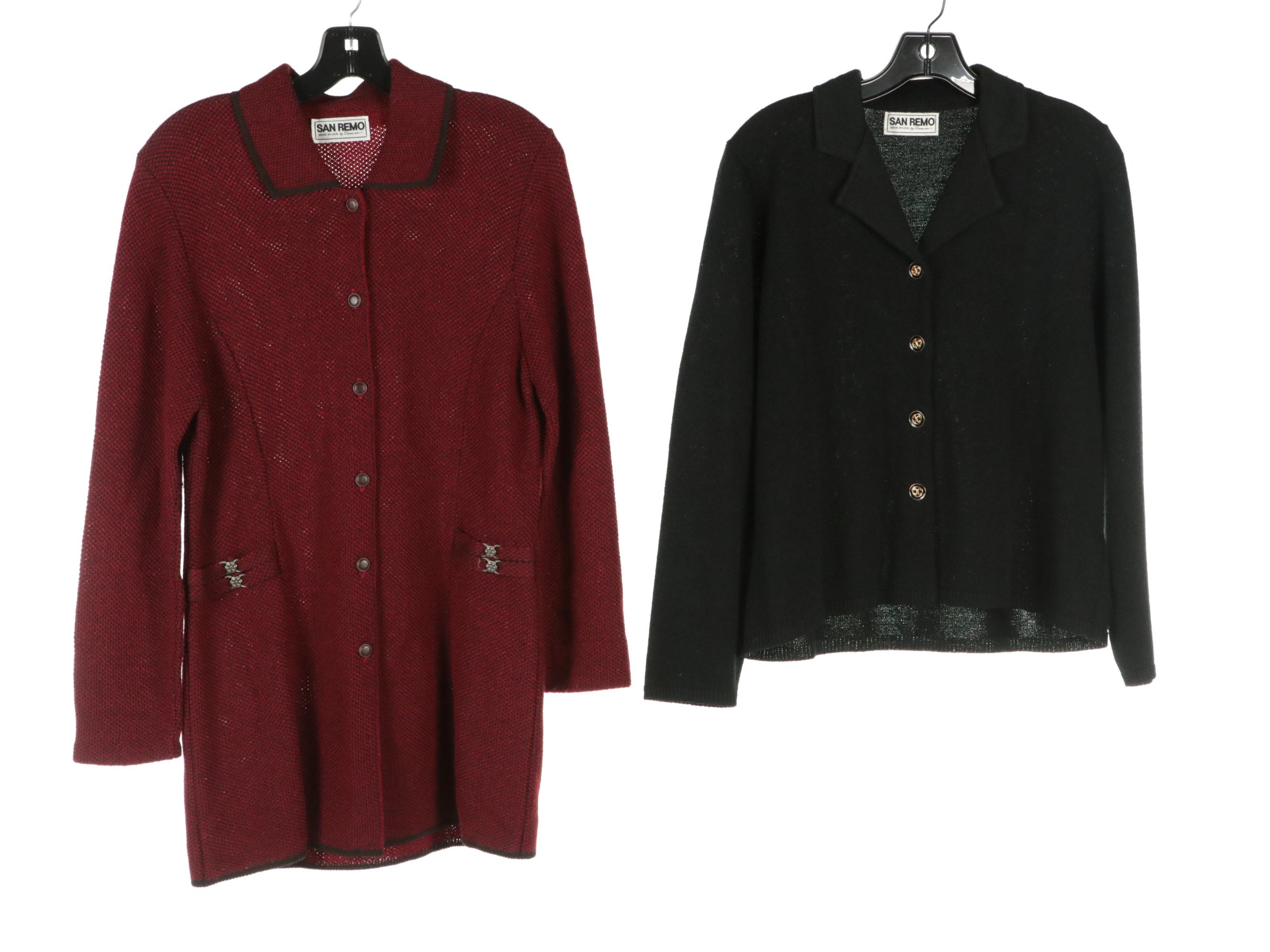 St. John Collection Jacket, Garfield & Marks Dress, and San Remo Jackets