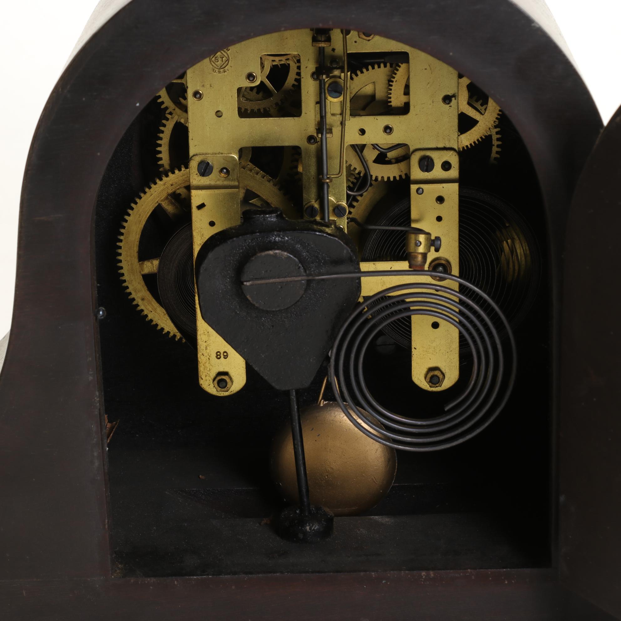 Seth Thomas Mahogany Mantel Clock