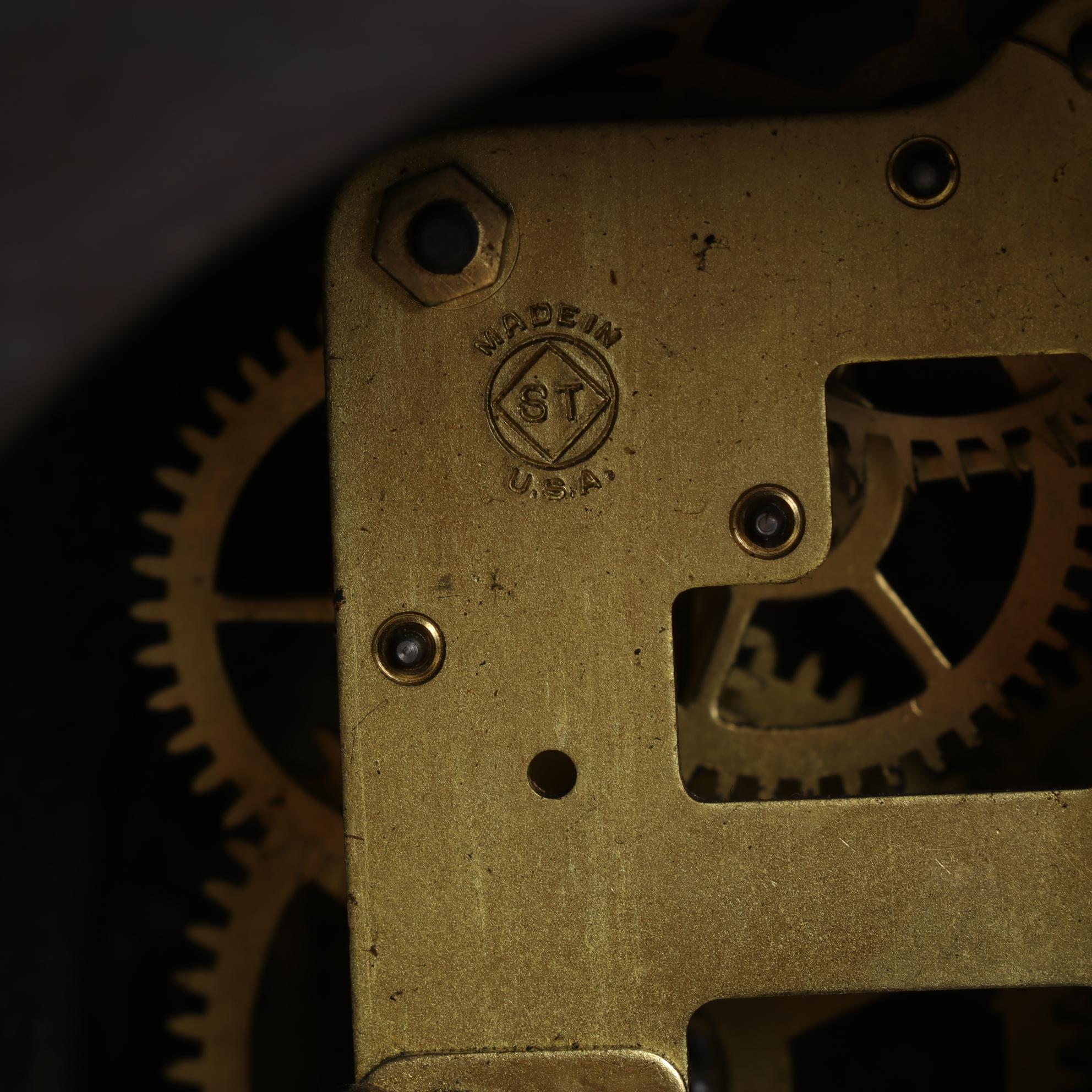 Seth Thomas Mahogany Mantel Clock