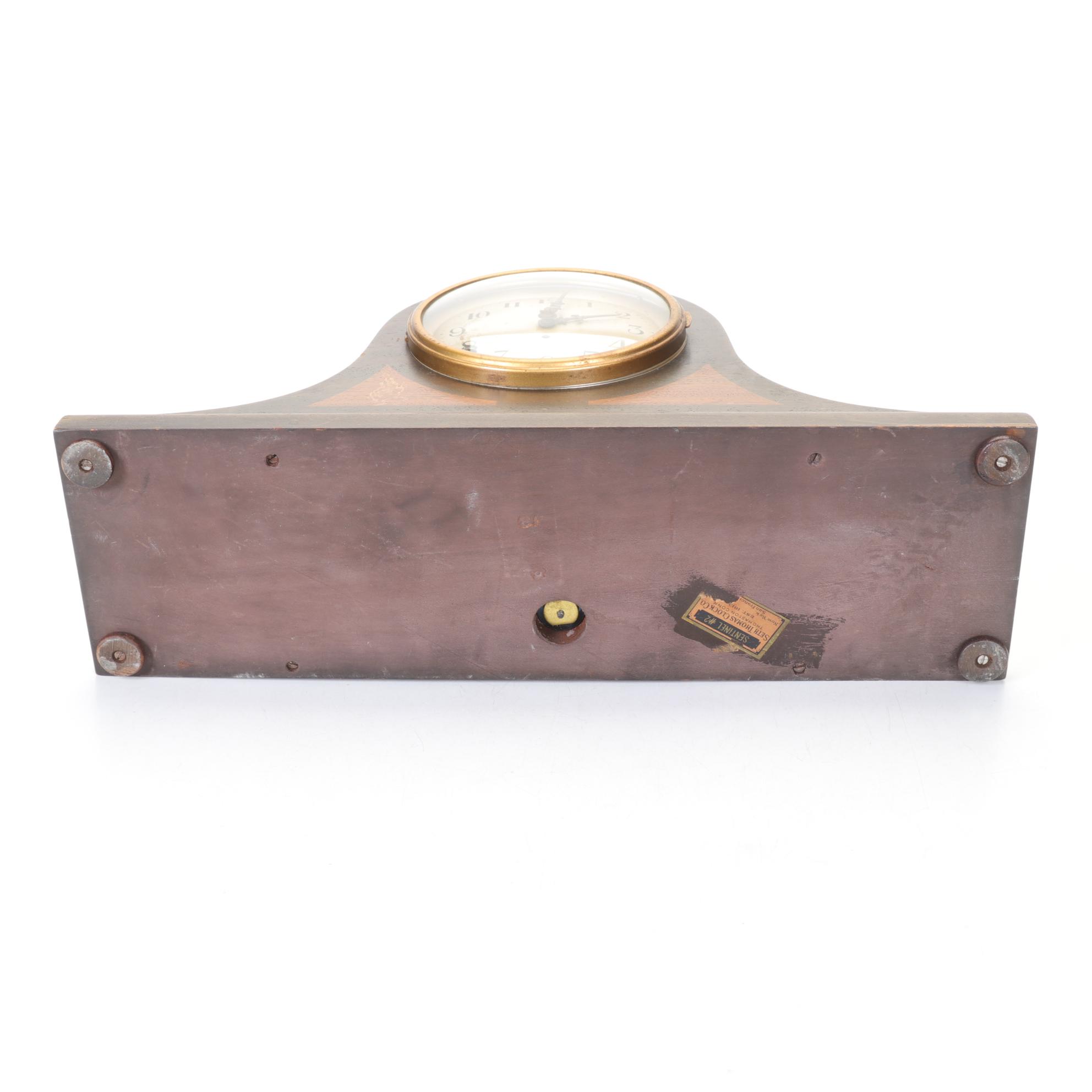 Seth Thomas Mahogany Mantel Clock
