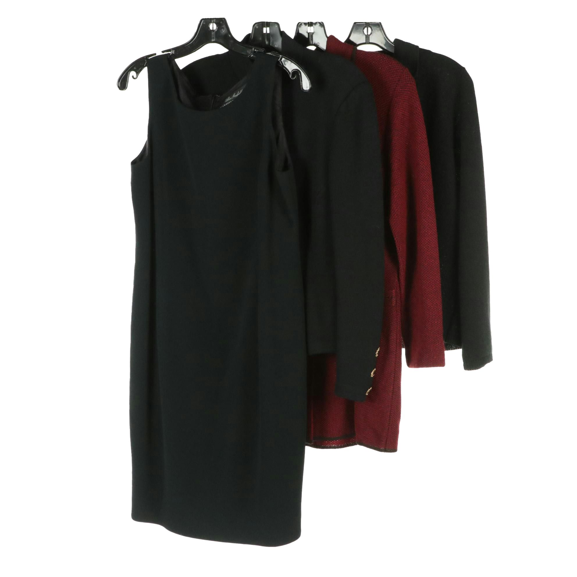 St. John Collection Jacket, Garfield & Marks Dress, and San Remo Jackets