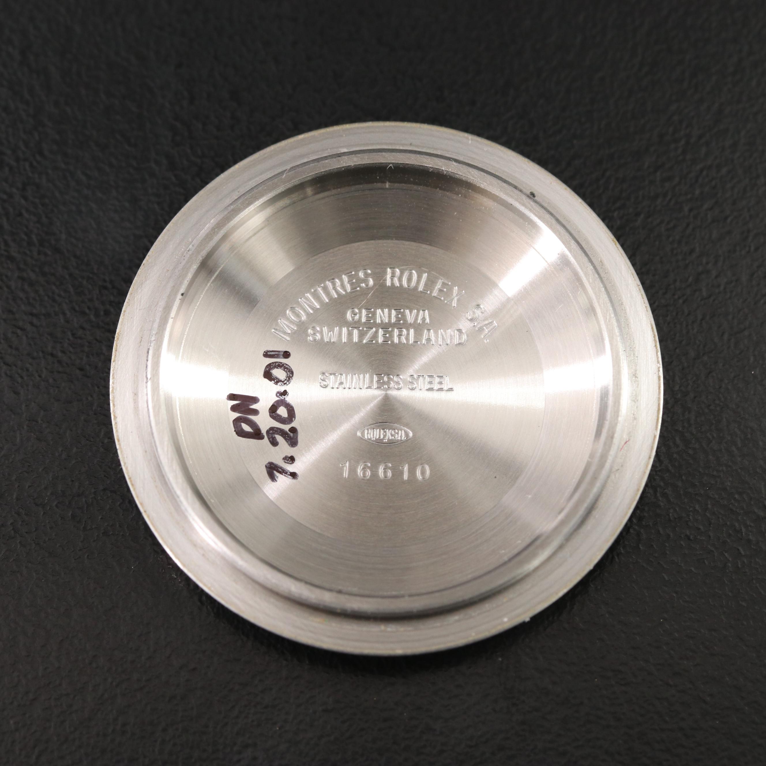 1991 Rolex Submariner Date Two-Tone 18k and Stainless Steel Watch