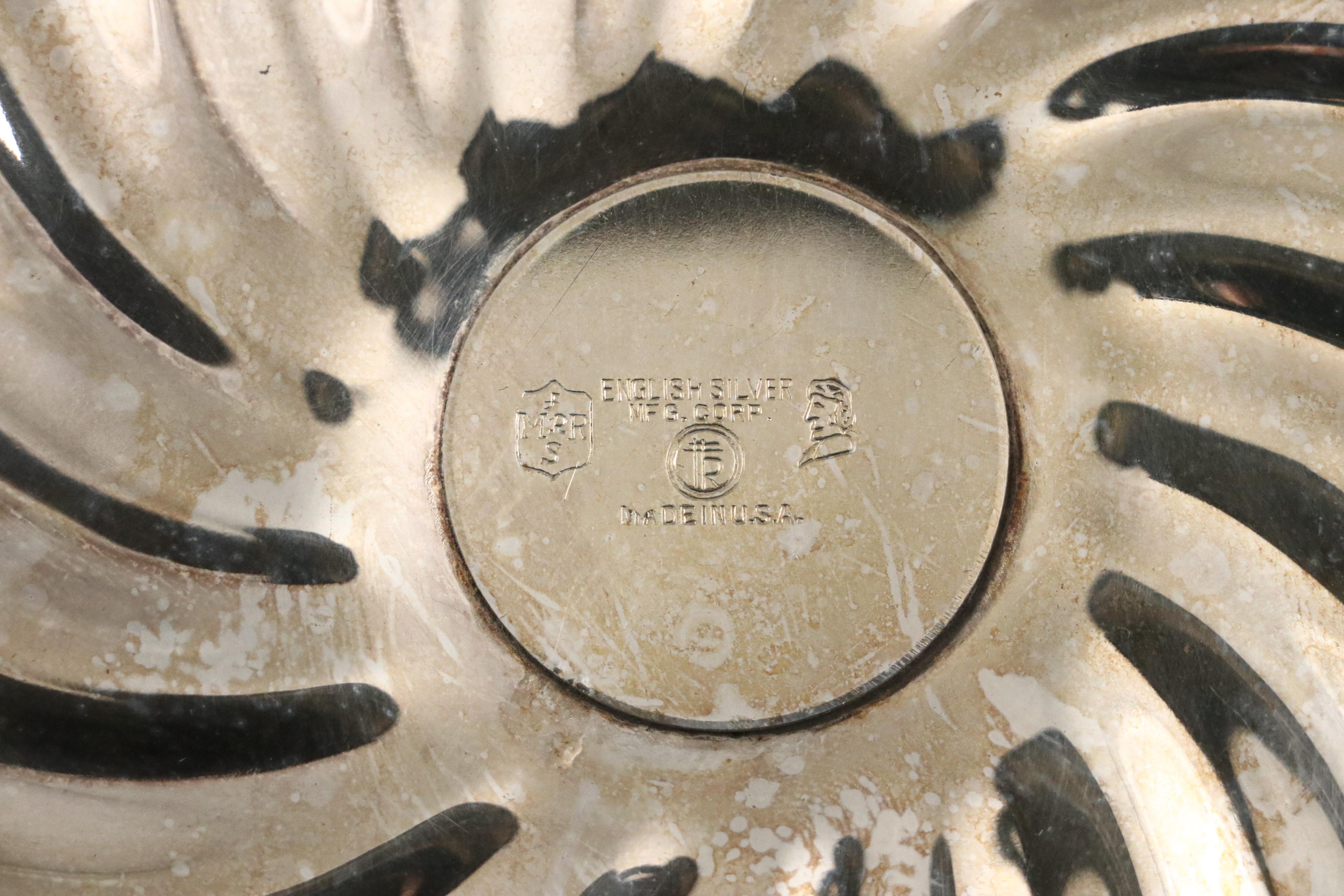 Reed & Barton with Other Silver Plate Bowls and Trays