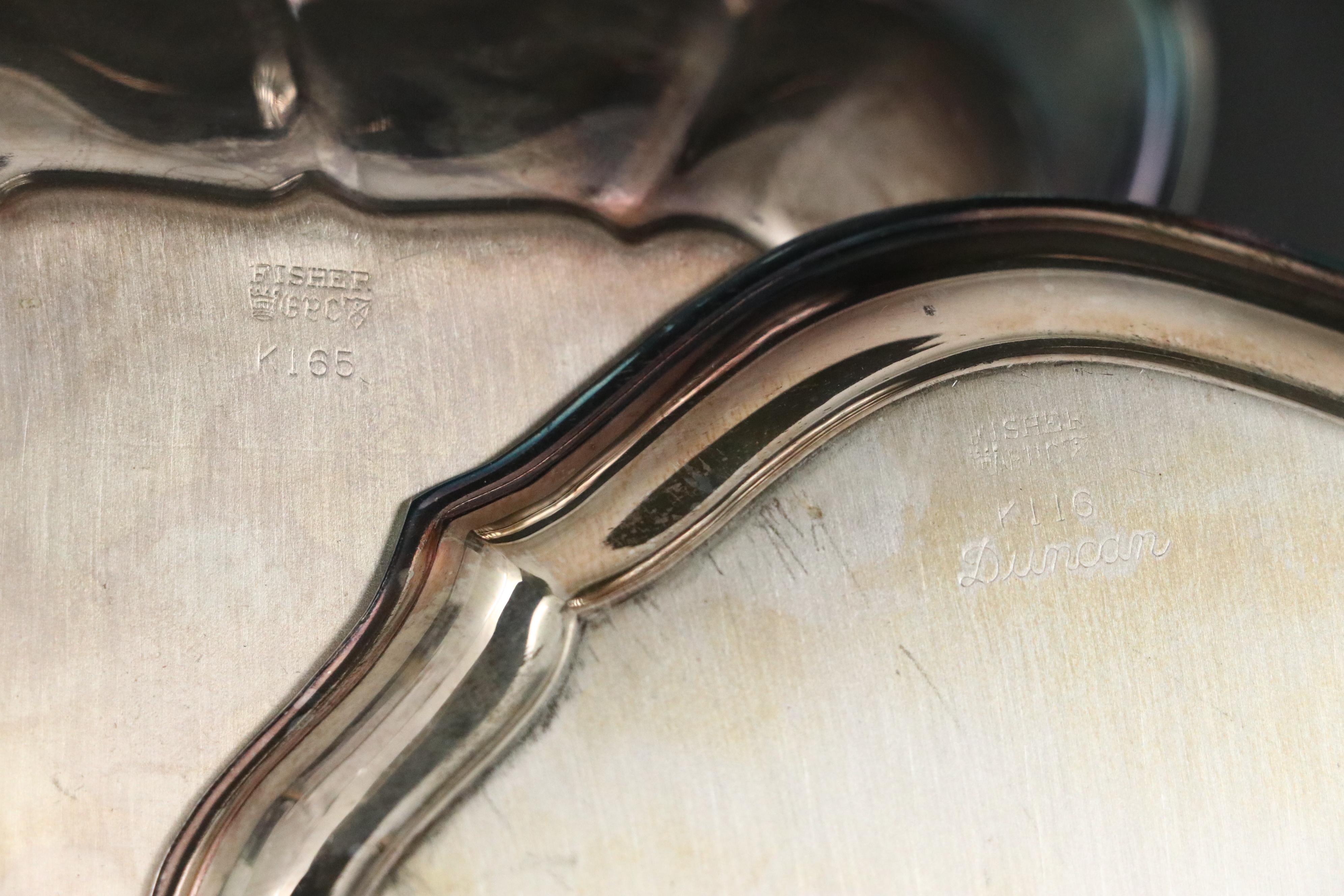 Reed & Barton with Other Silver Plate Bowls and Trays