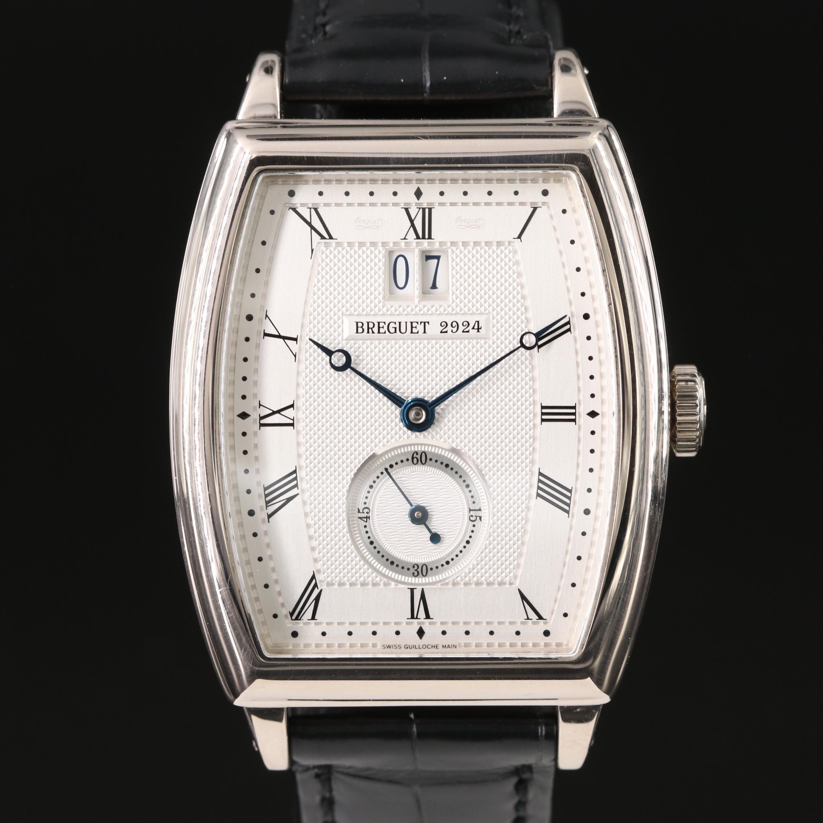 Breguet Héritage Big Date ref. 5480 18K White Gold Automatic Watch