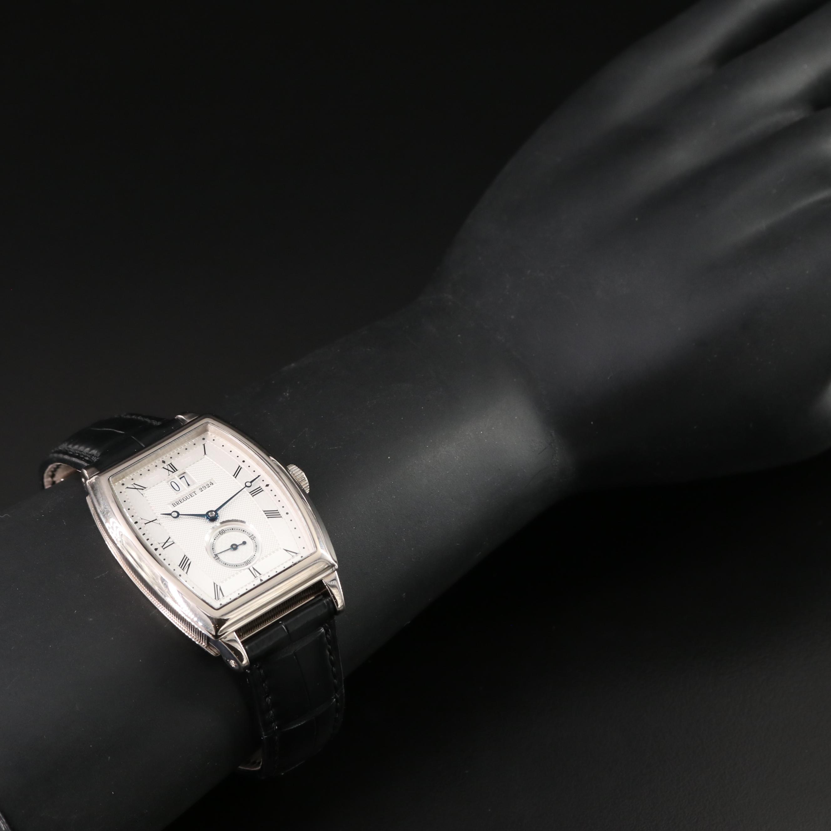 Breguet Héritage Big Date ref. 5480 18K White Gold Automatic Watch