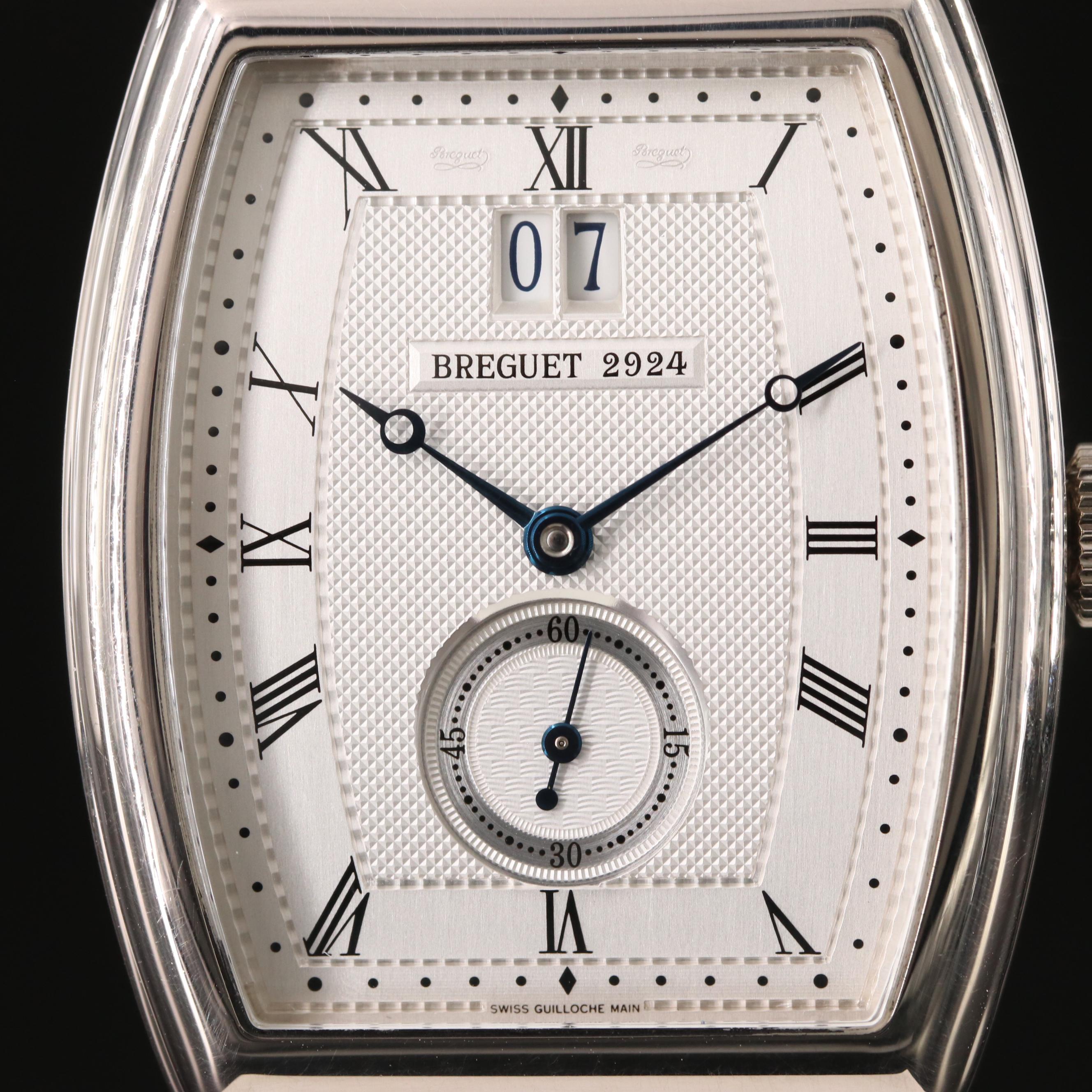 Breguet Héritage Big Date ref. 5480 18K White Gold Automatic Watch