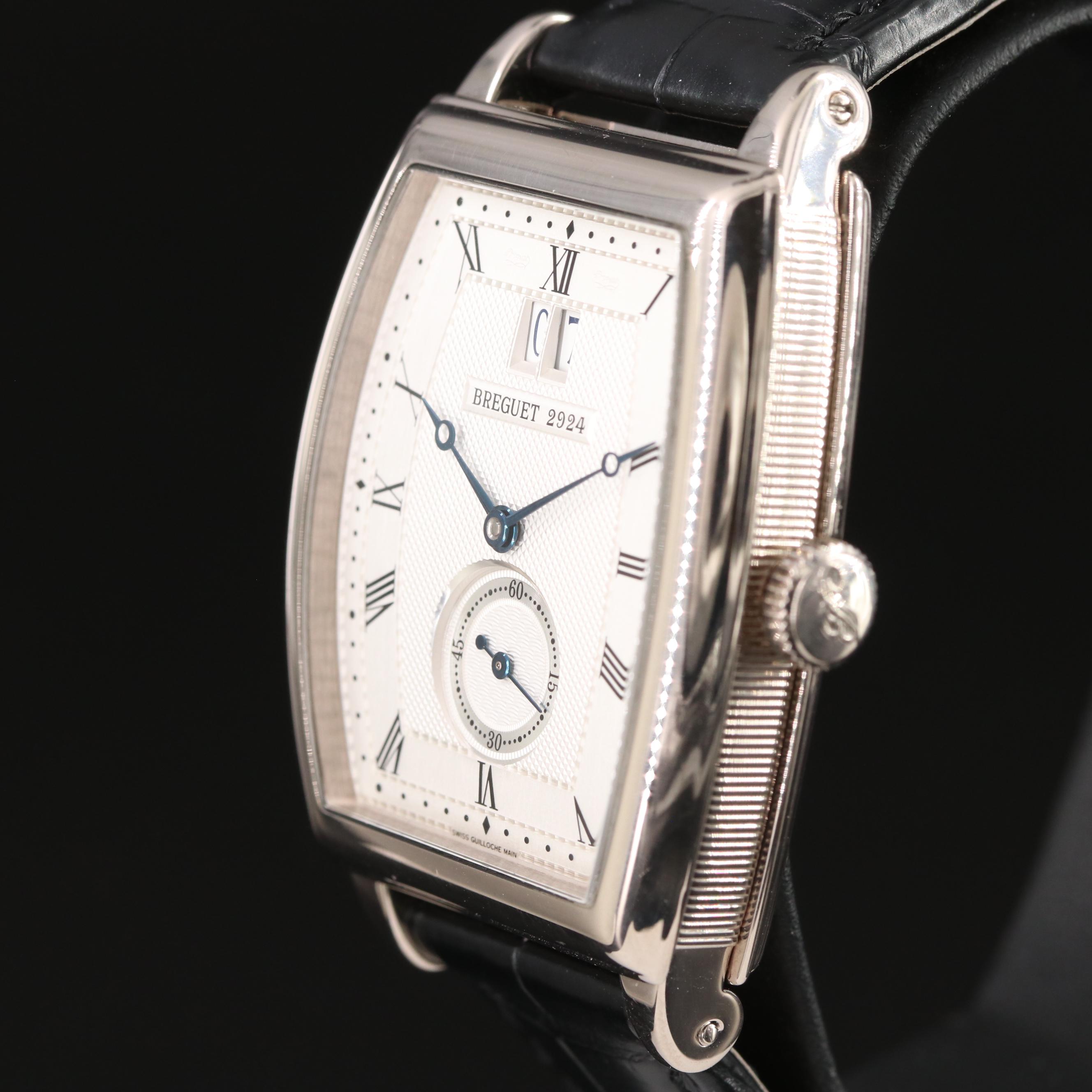 Breguet Héritage Big Date ref. 5480 18K White Gold Automatic Watch