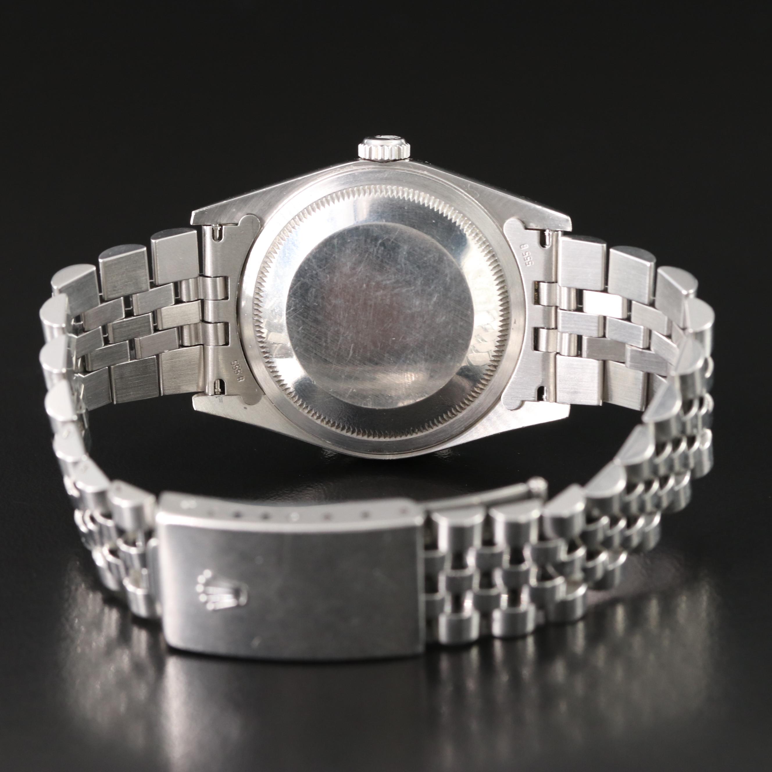 1997 Rolex Datejust 16220 Steel Automatic Watch