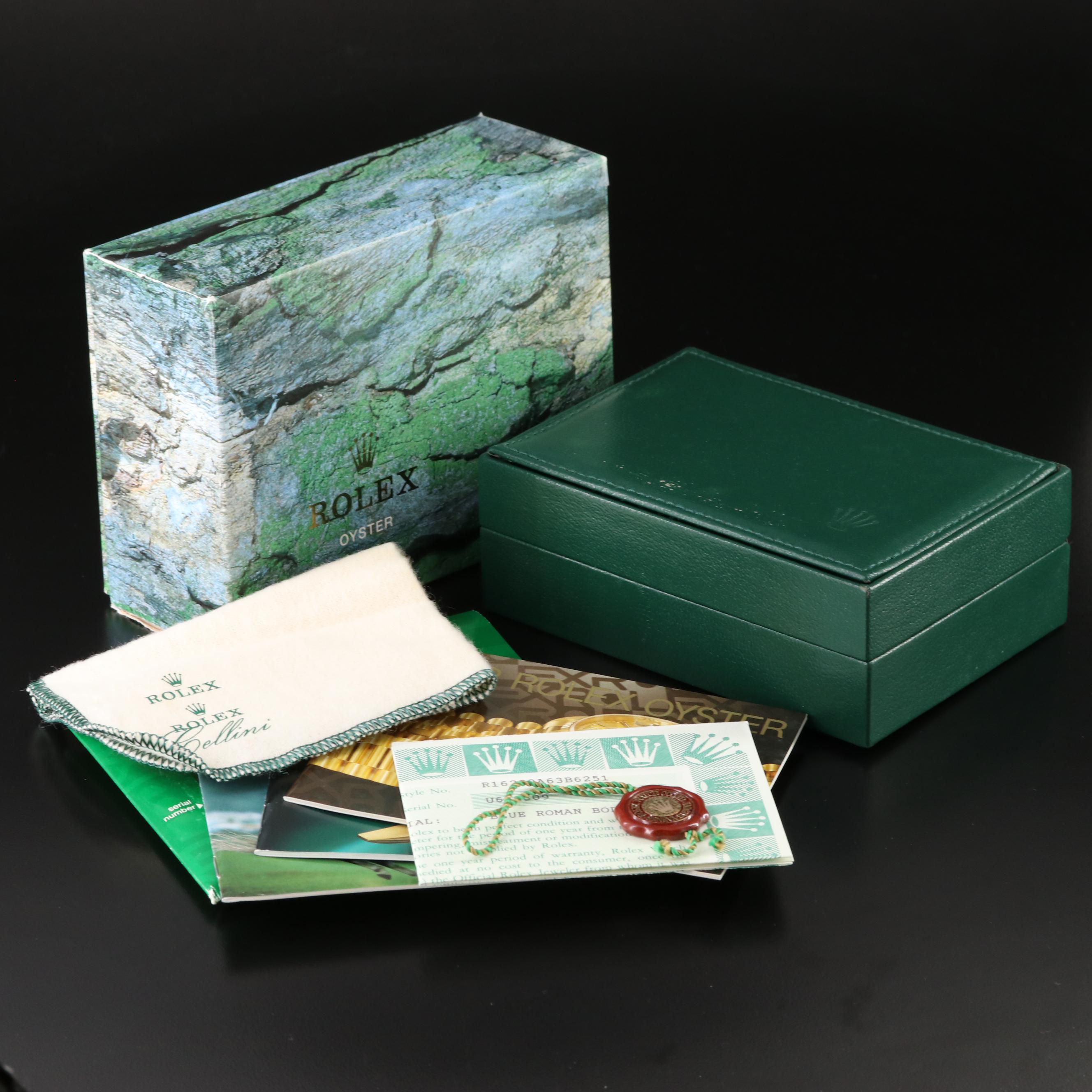 1997 Rolex Datejust 16220 Steel Automatic Watch