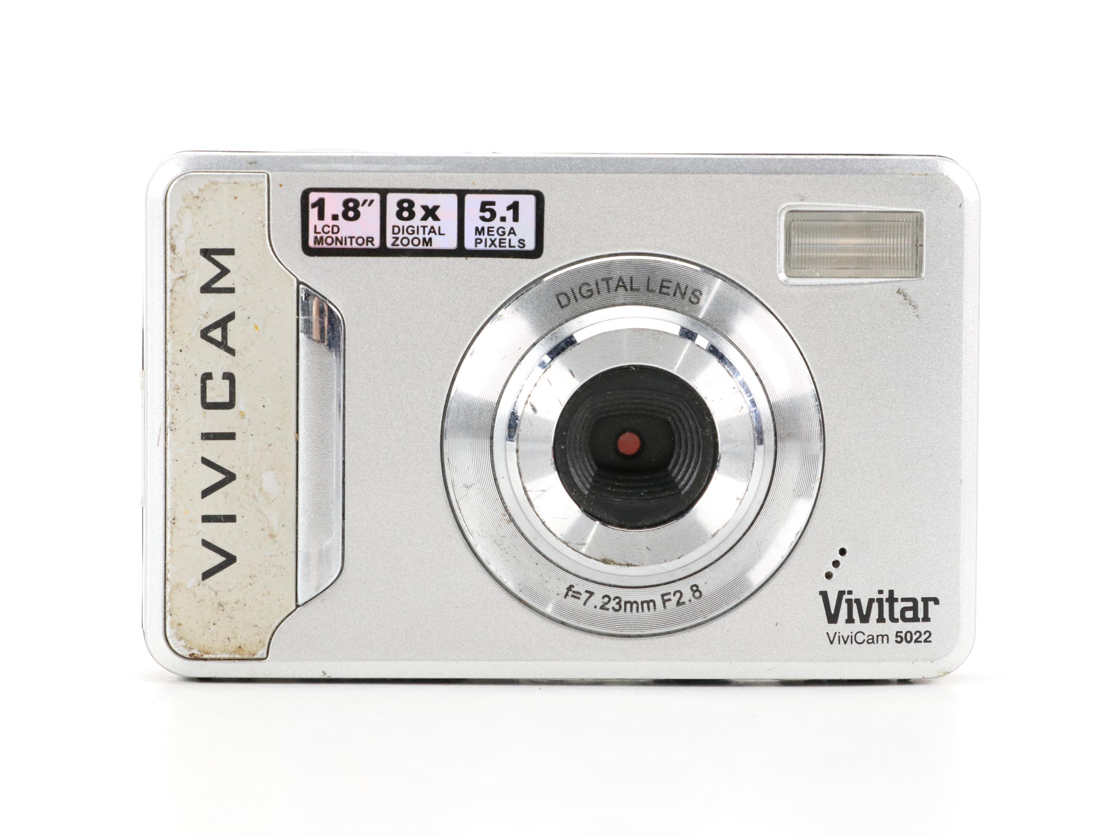 JVC Video Camera with Vivitar Vivicam Camera and More