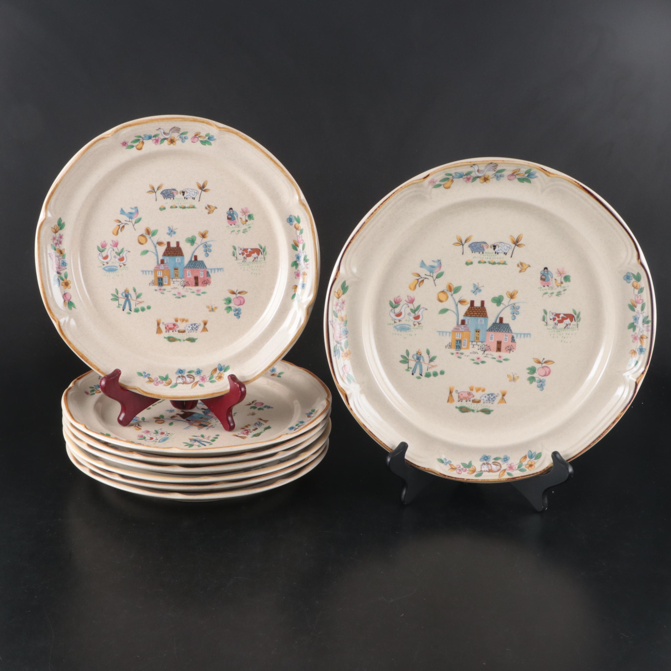 International "Heartland" Stoneware Dinnerware, Glasses and Table Accessories