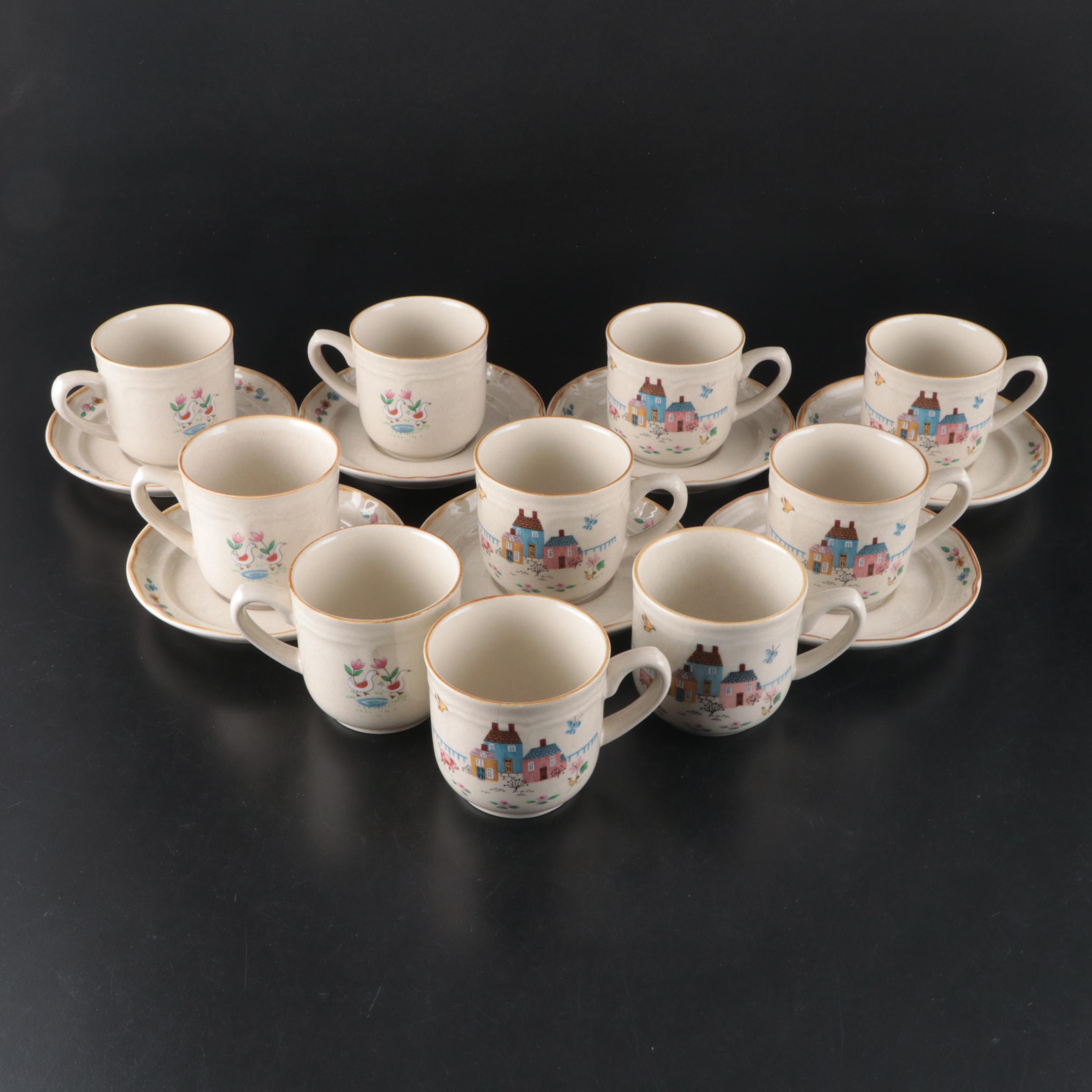 International "Heartland" Stoneware Dinnerware, Glasses and Table Accessories