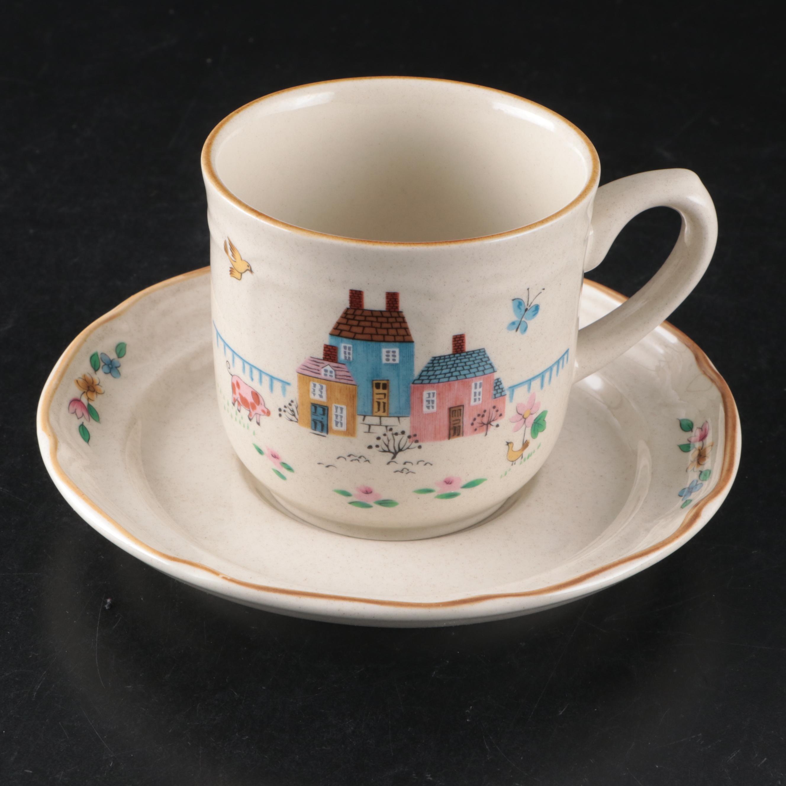 International "Heartland" Stoneware Dinnerware, Glasses and Table Accessories