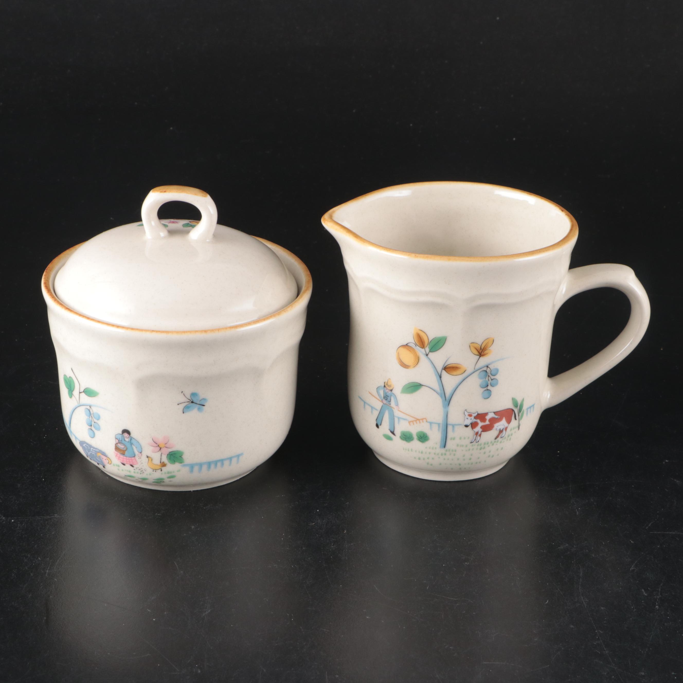 International "Heartland" Stoneware Dinnerware, Glasses and Table Accessories