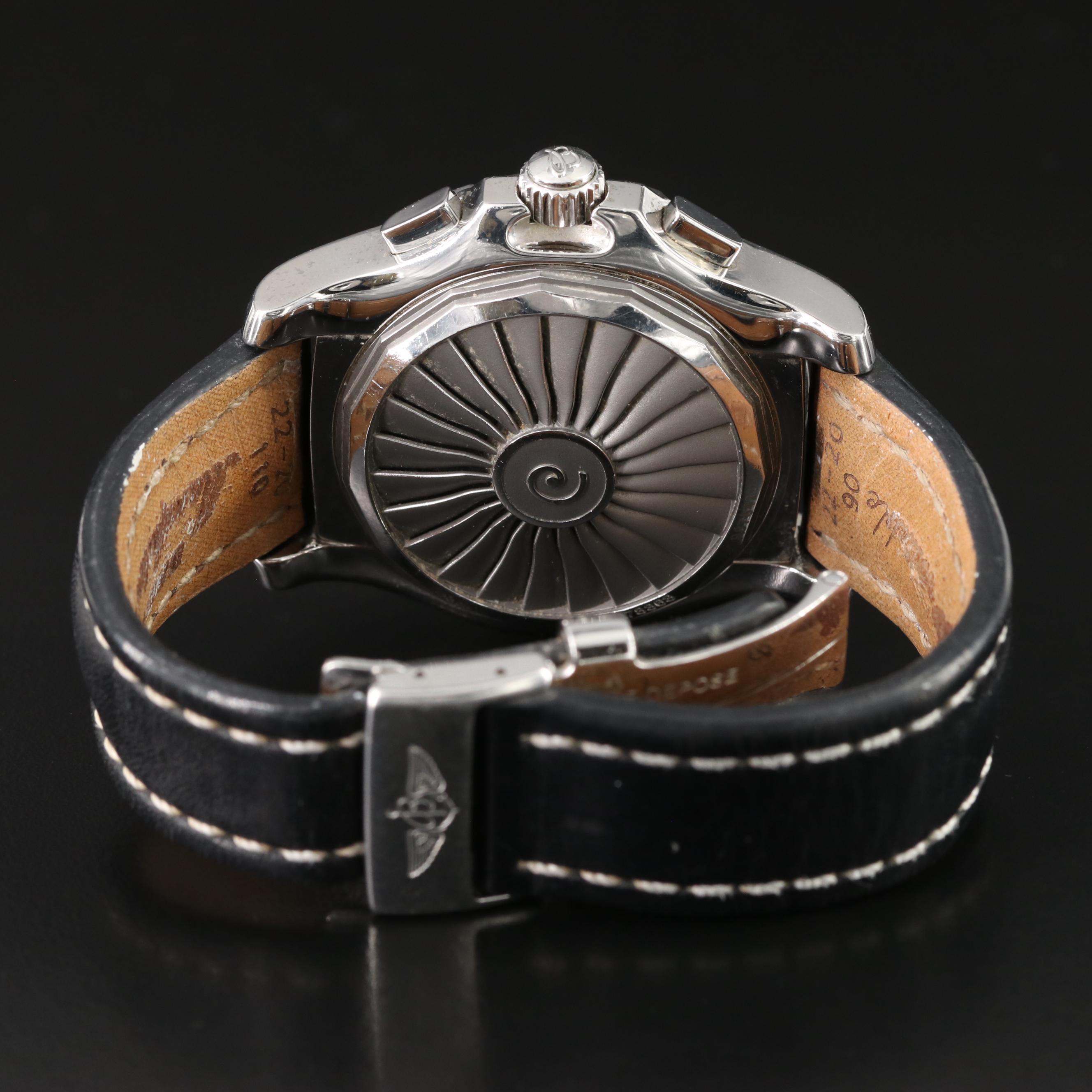 Breitling Airwolf A78363 Analog Digital Steel Quartz Watch