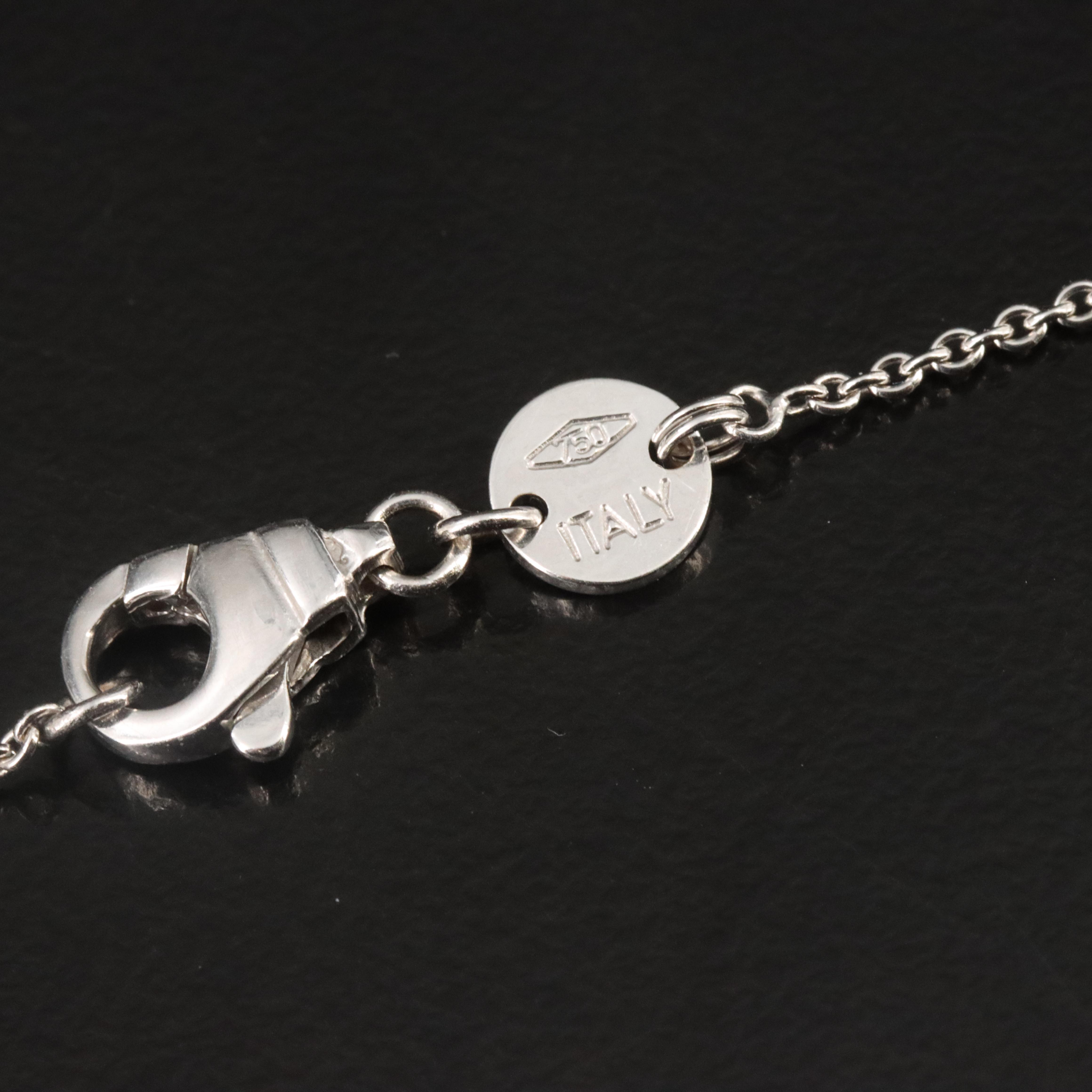 Movado 18K 0.50 CTW Diamond Pendant Necklace