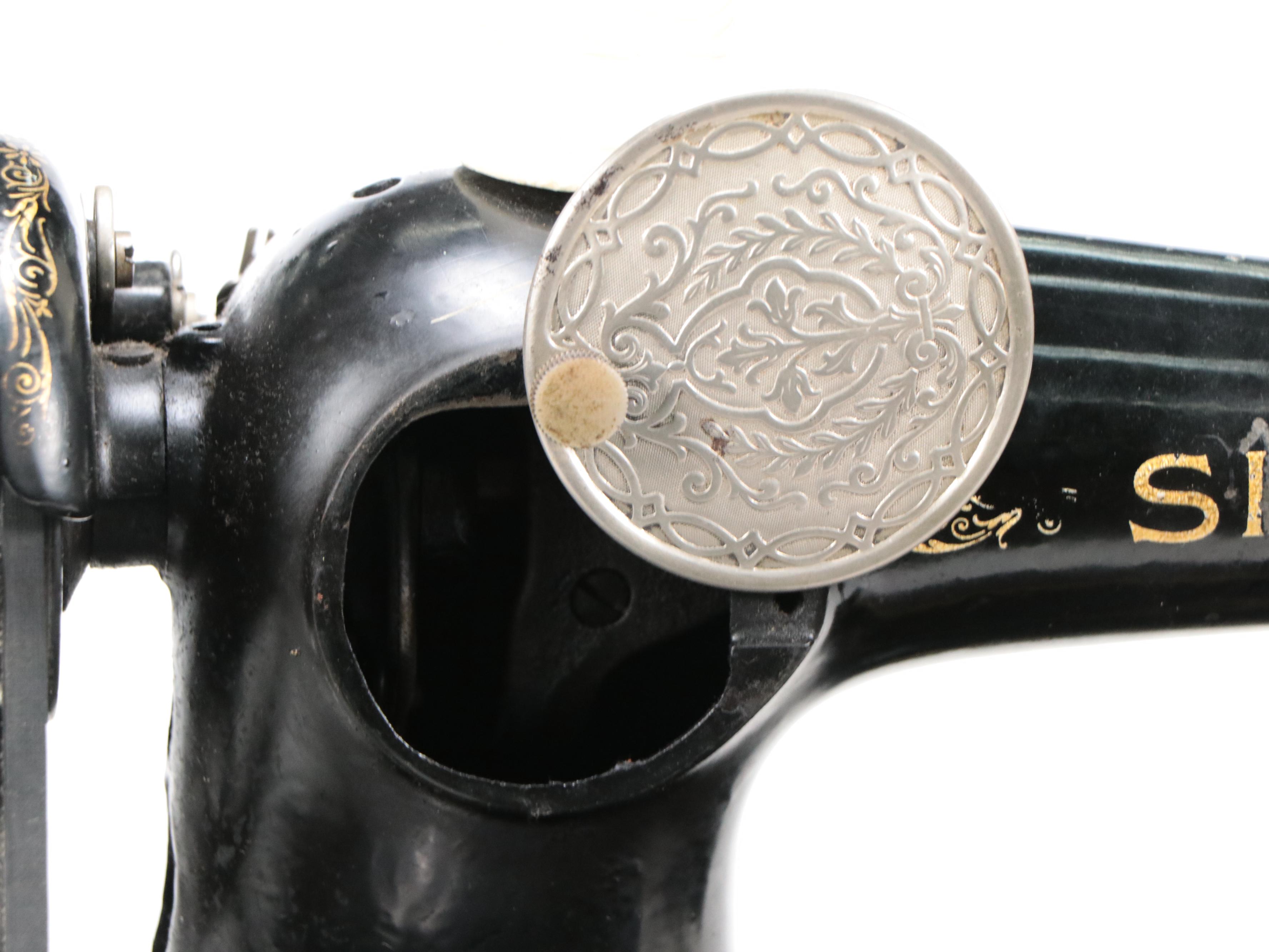 Singer Electric/Standard Sewing Machine with Case, 1926