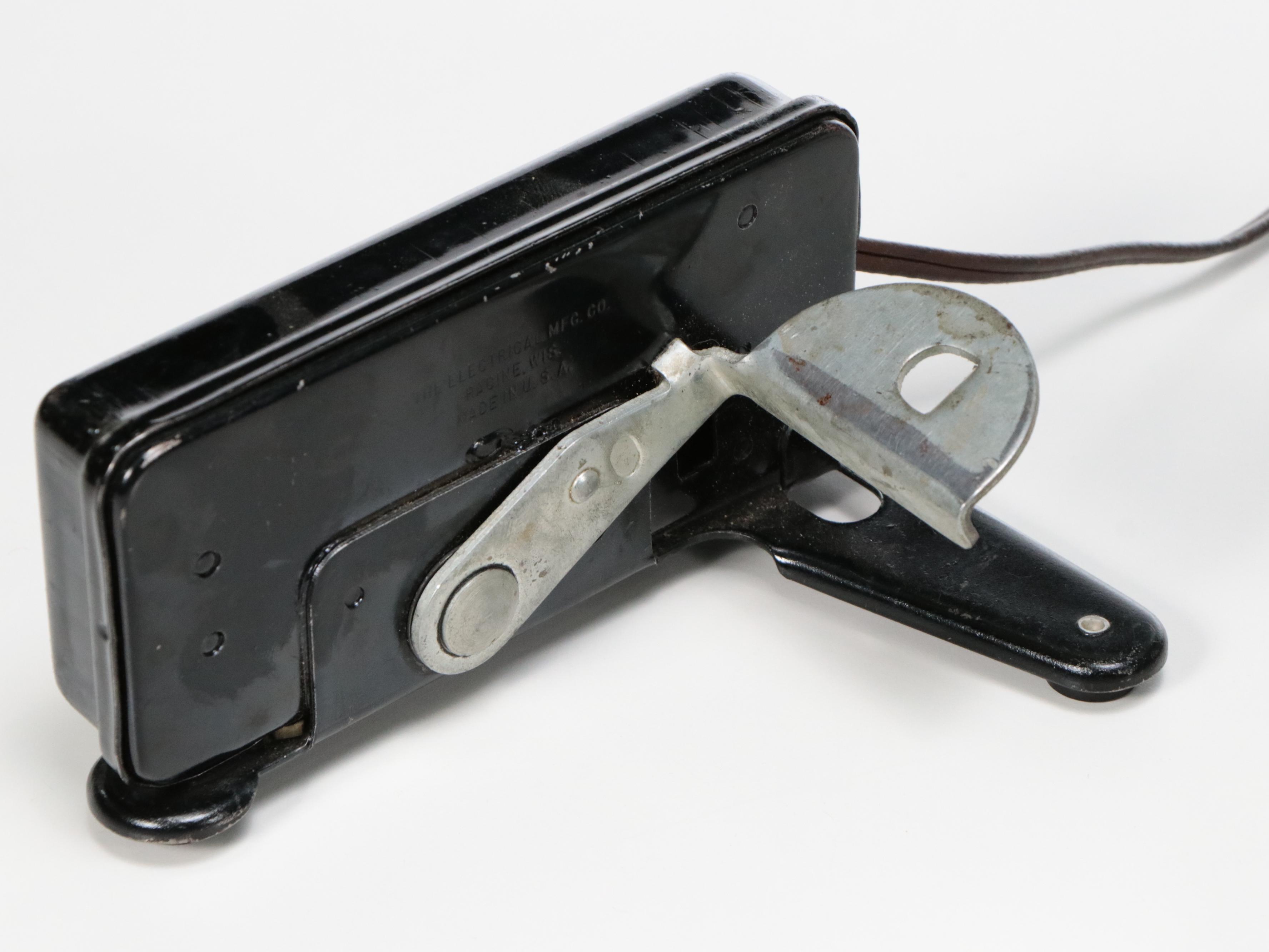 Singer Electric/Standard Sewing Machine with Case, 1926