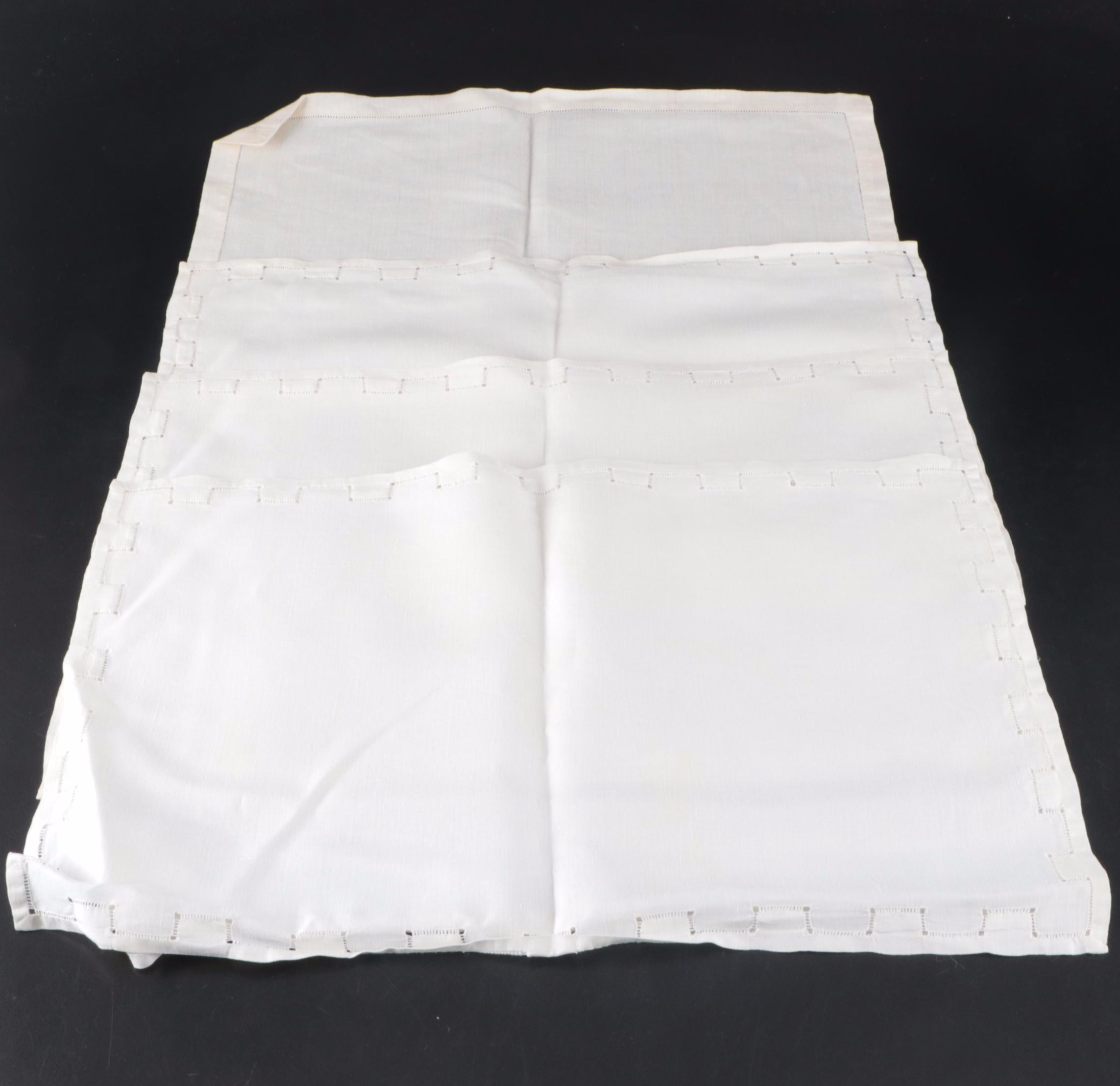 Embroidered with Cutwork and Other Table Linens, Early to Mid-20th Century