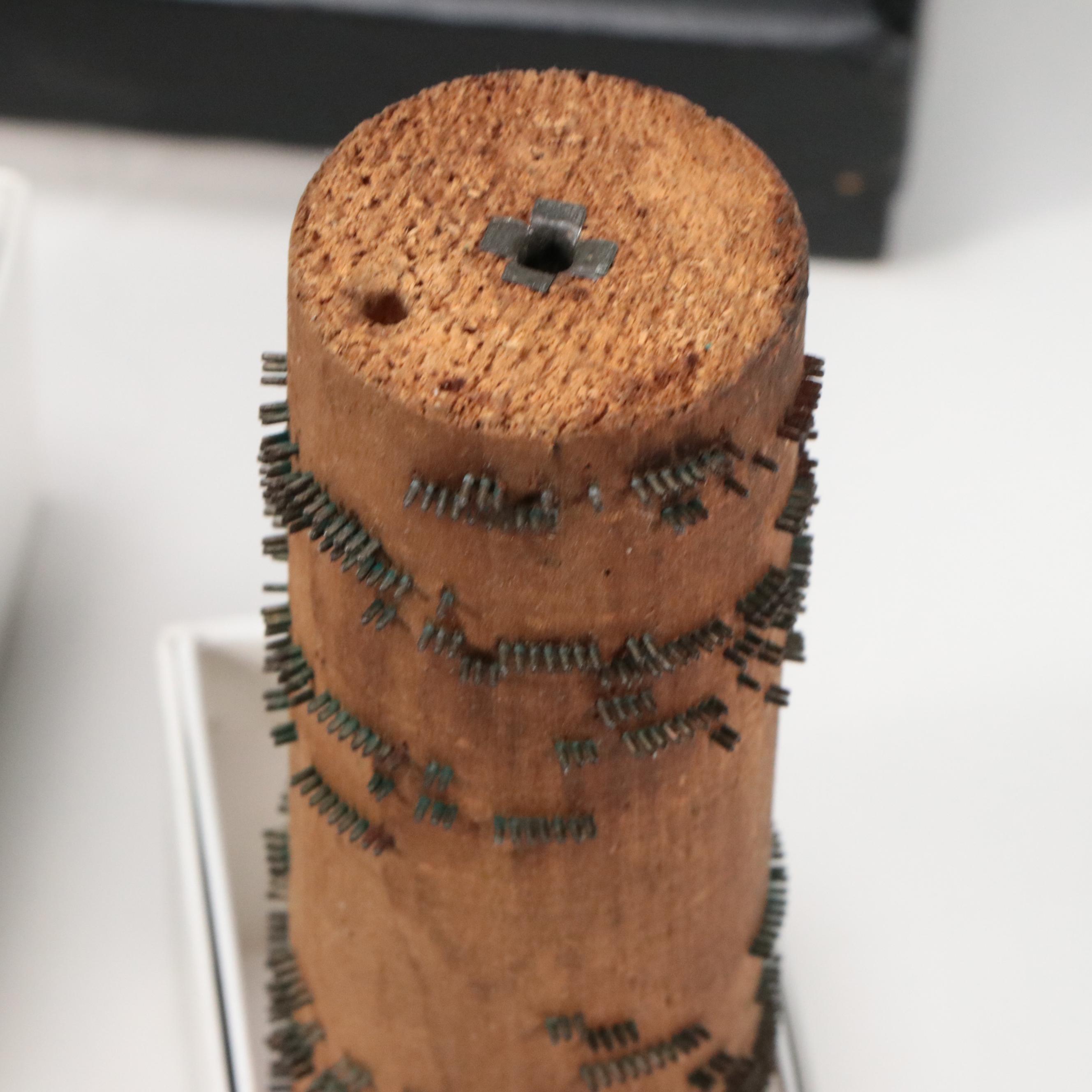 Antique Concert Roller Organ Music Box with Cylinders