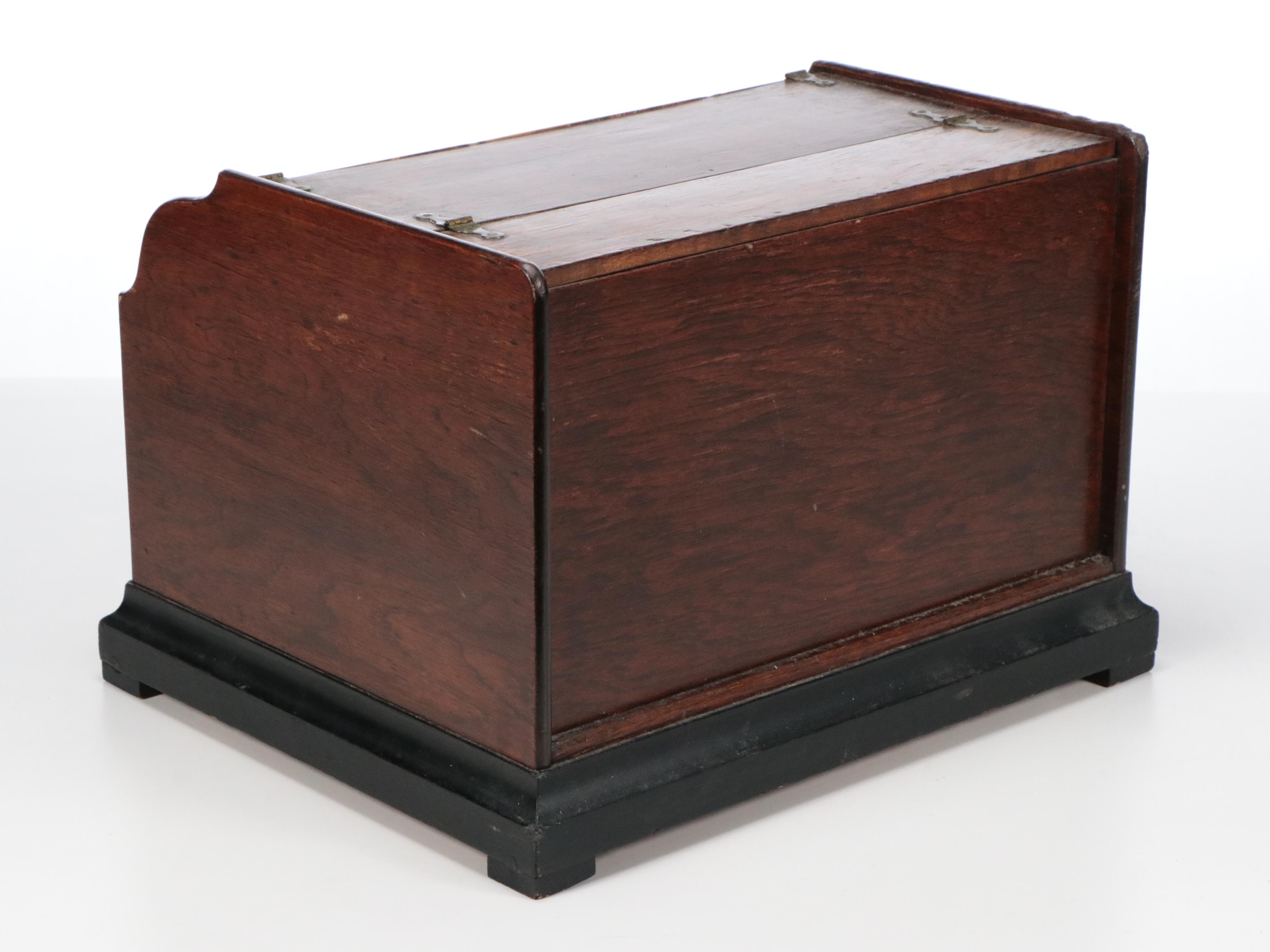 Antique Concert Roller Organ Music Box with Cylinders