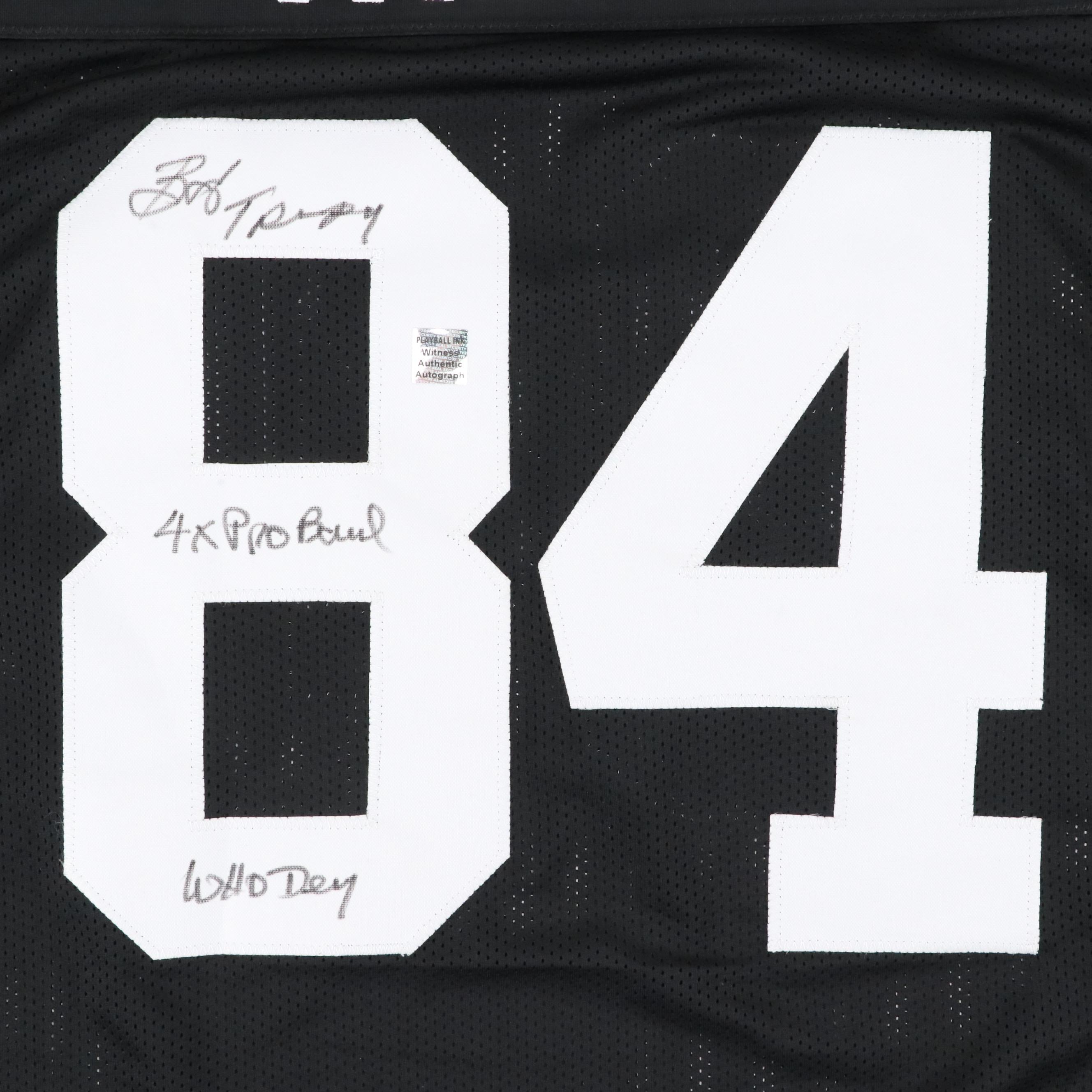 Bob Trumpy Signed "4x Pro Bowl" Cincinnati Bengals Football Jersey