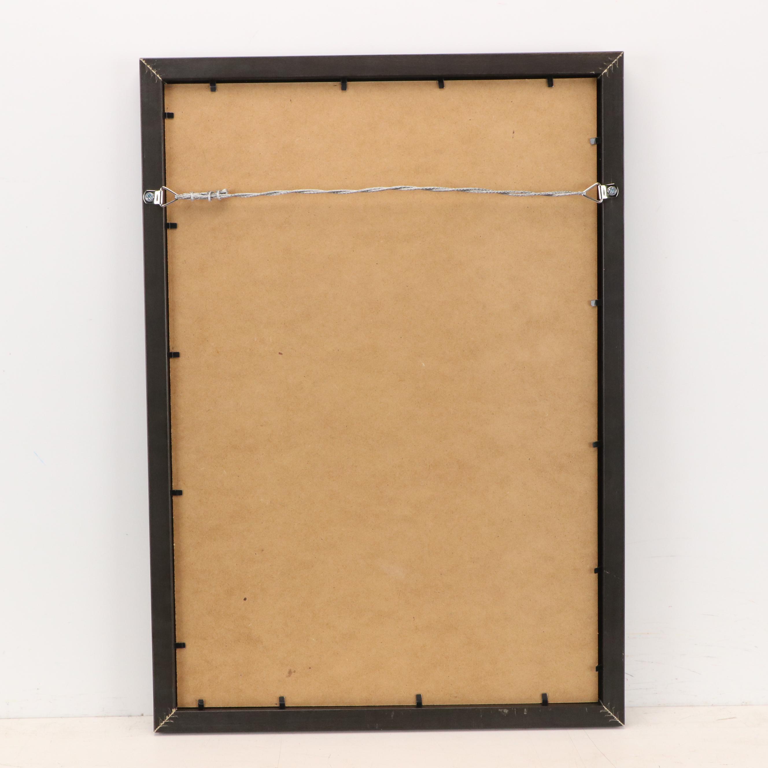 Stylized Giclée of Photobooth Scene From "Amélie"