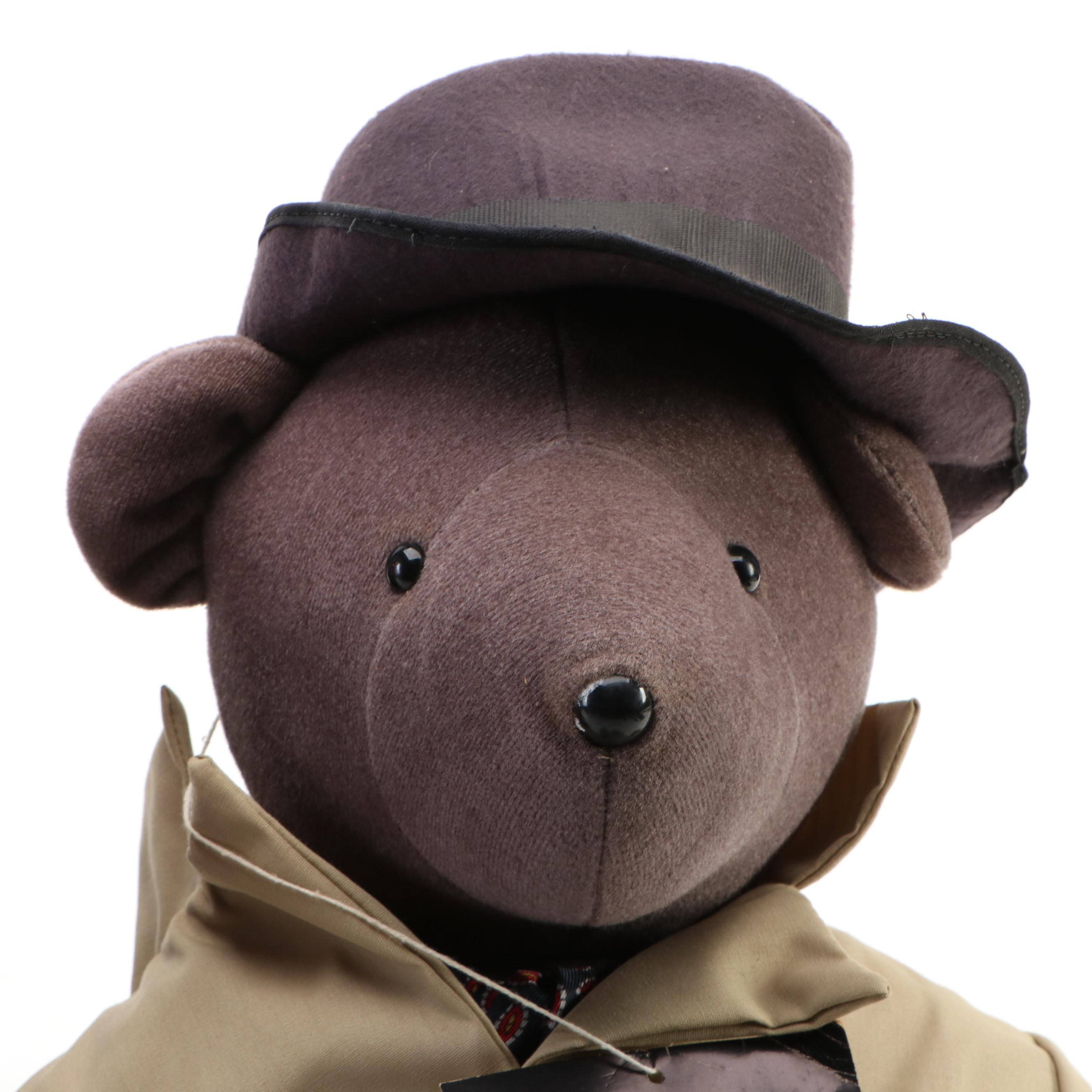 North American Bear Co. "Humphrey Beargart" and "Lauren Bearcall" Fabric Bears