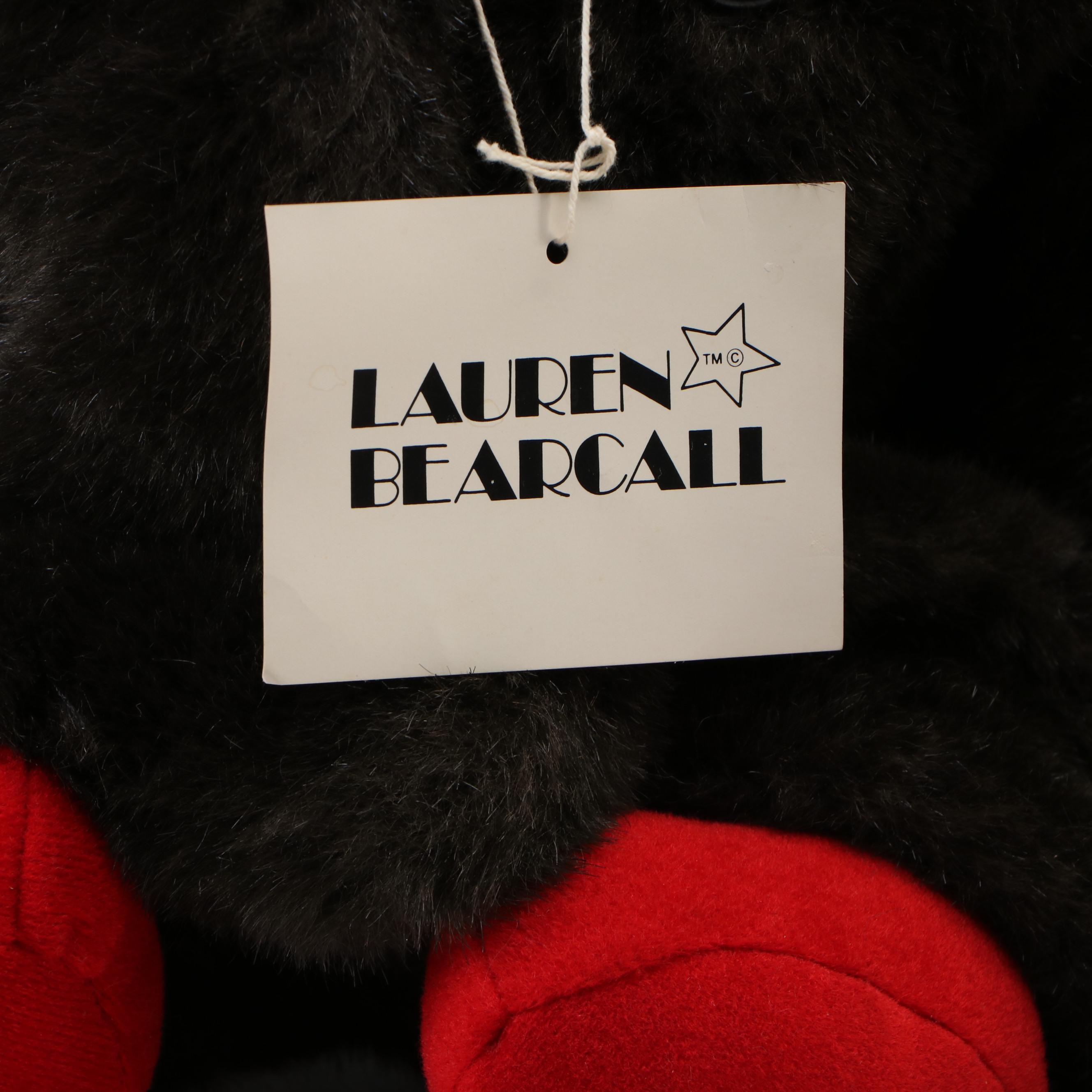 North American Bear Co. "Humphrey Beargart" and "Lauren Bearcall" Fabric Bears