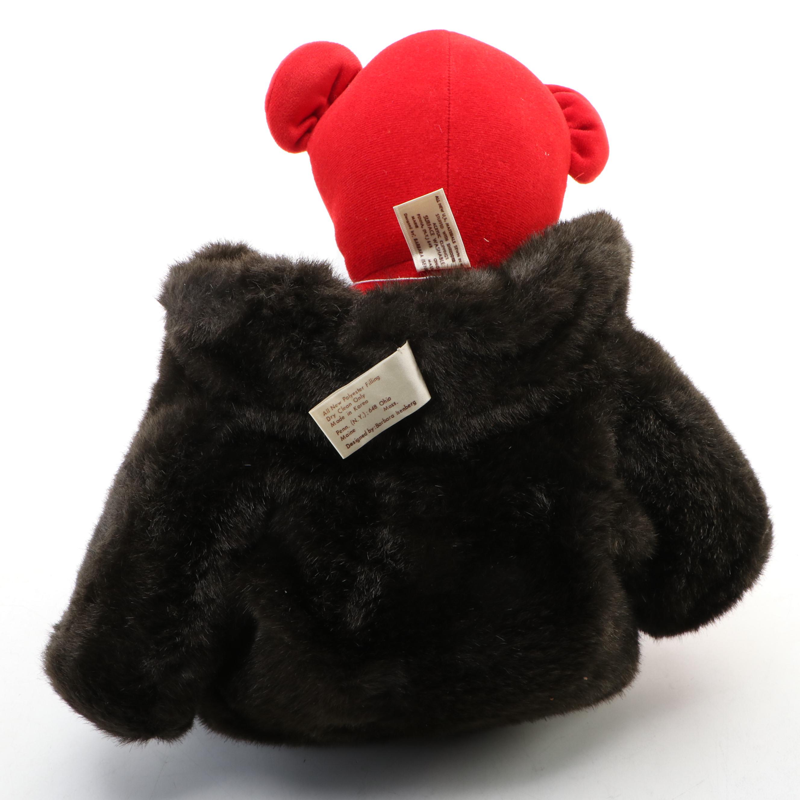 North American Bear Co. "Humphrey Beargart" and "Lauren Bearcall" Fabric Bears