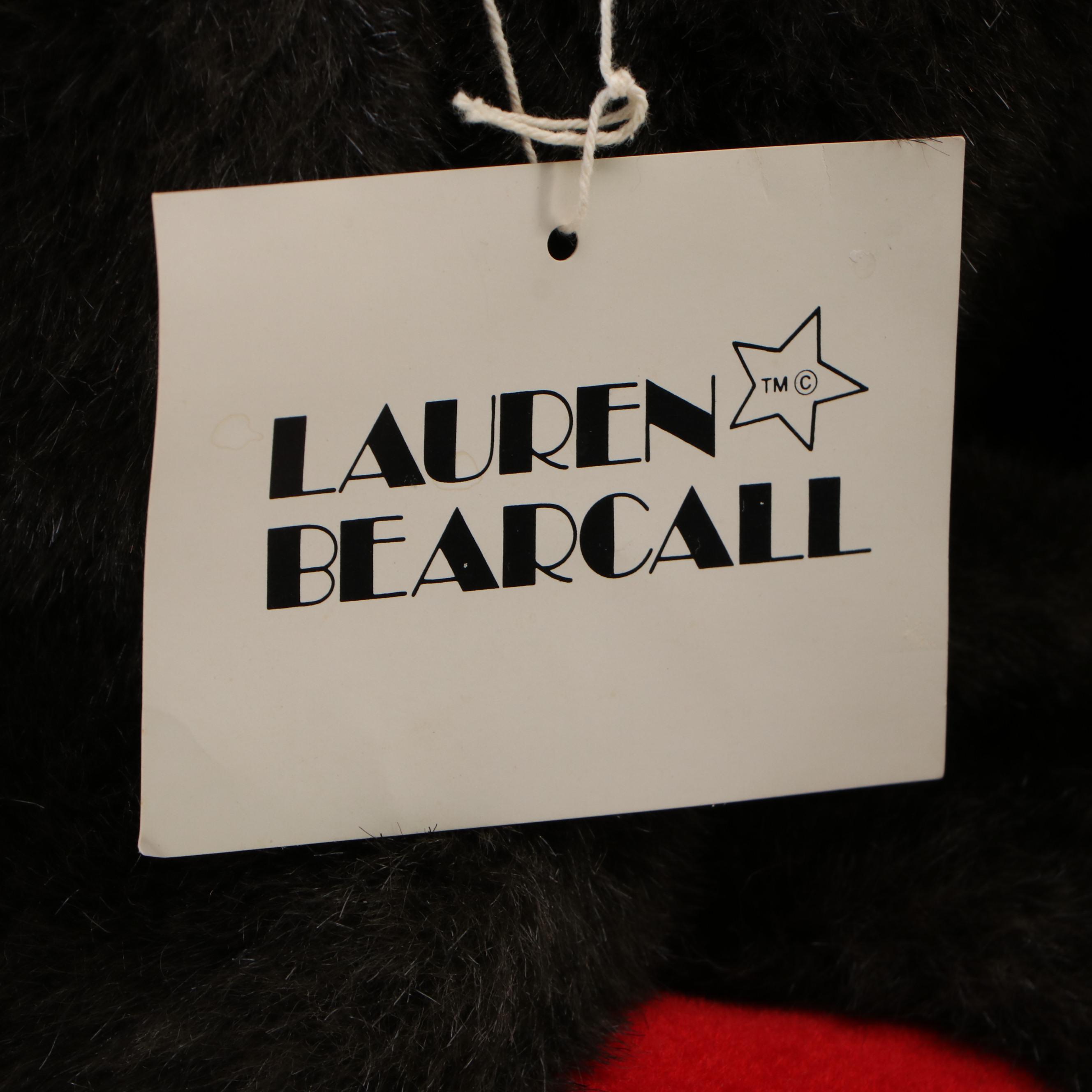 North American Bear Co. "Humphrey Beargart" and "Lauren Bearcall" Fabric Bears