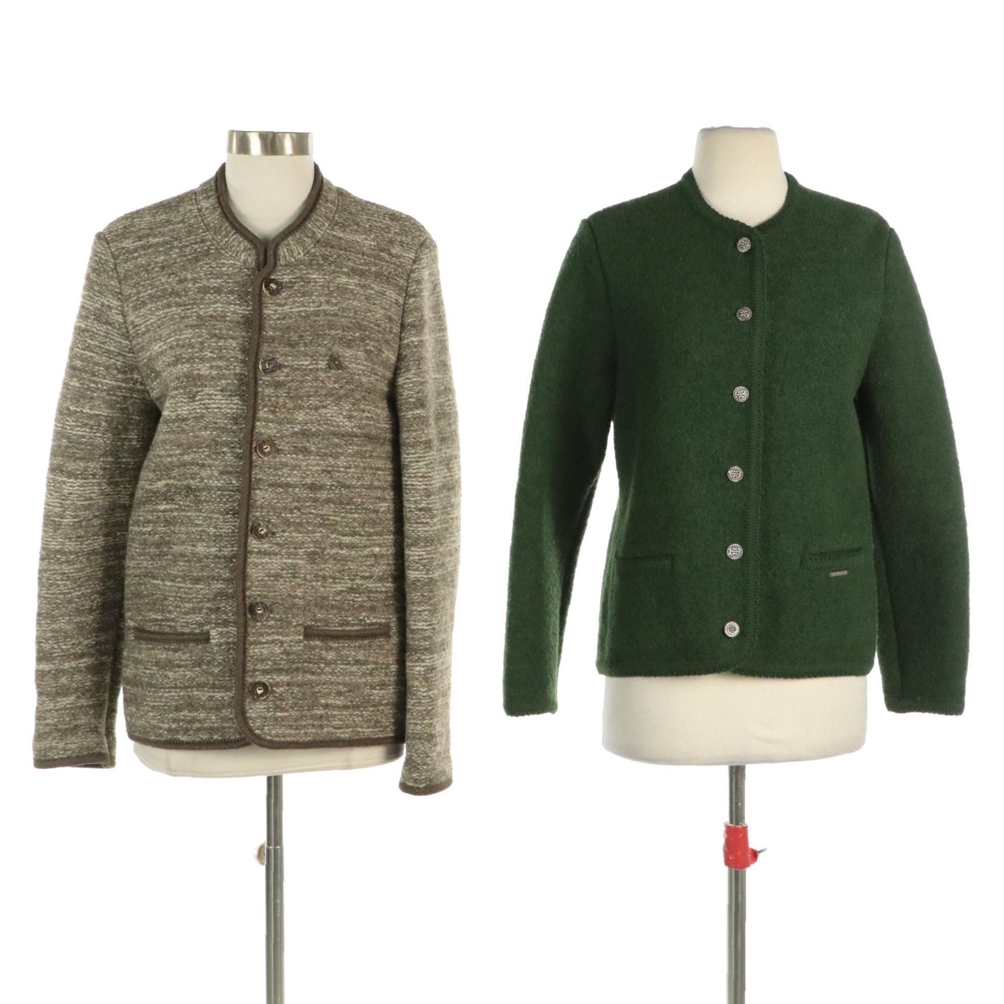 Geiger Austrian Wool Jacket and Giesswein Austrian Wool Jacket