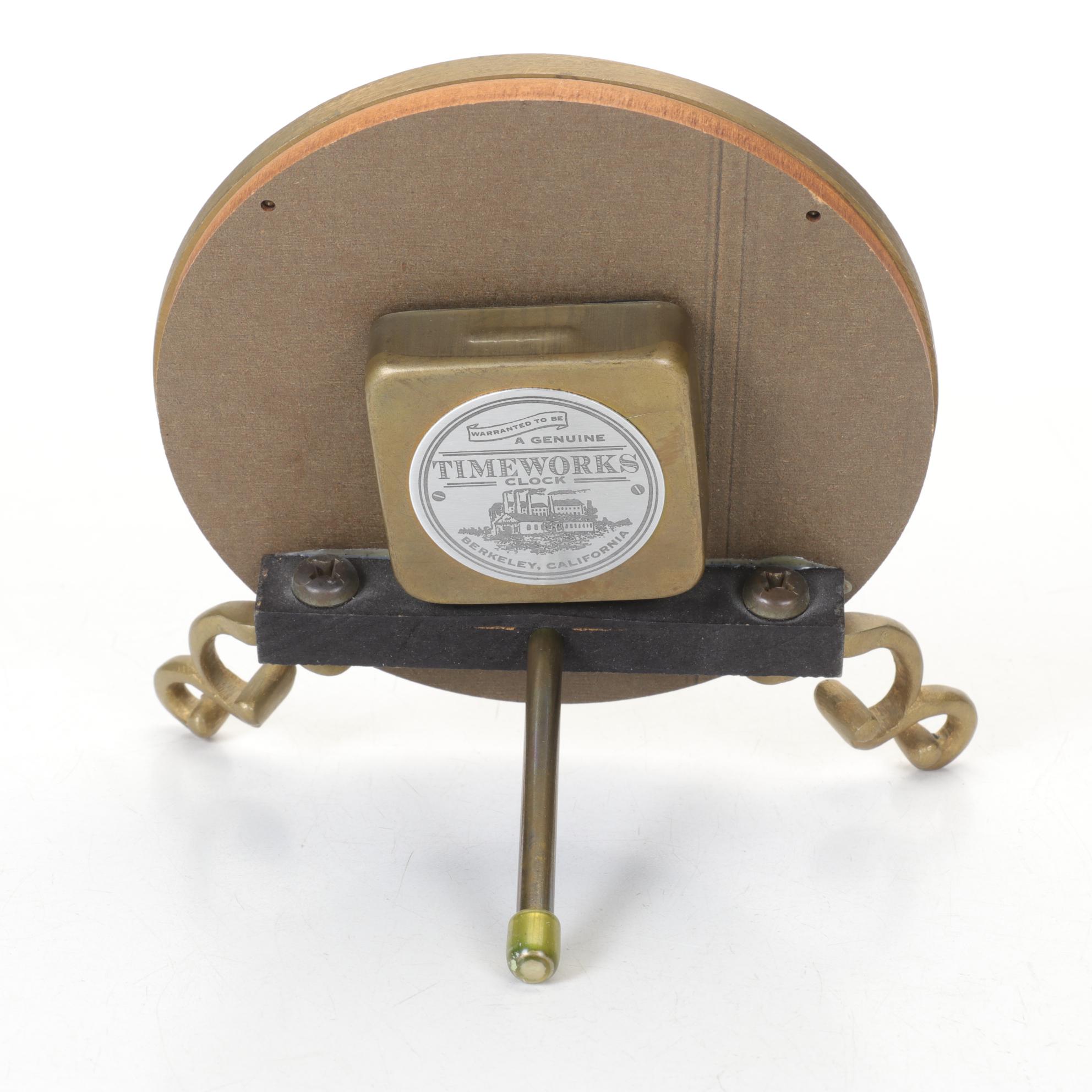 Timeworks "Le Jardin d'Emilie" Desk Clock