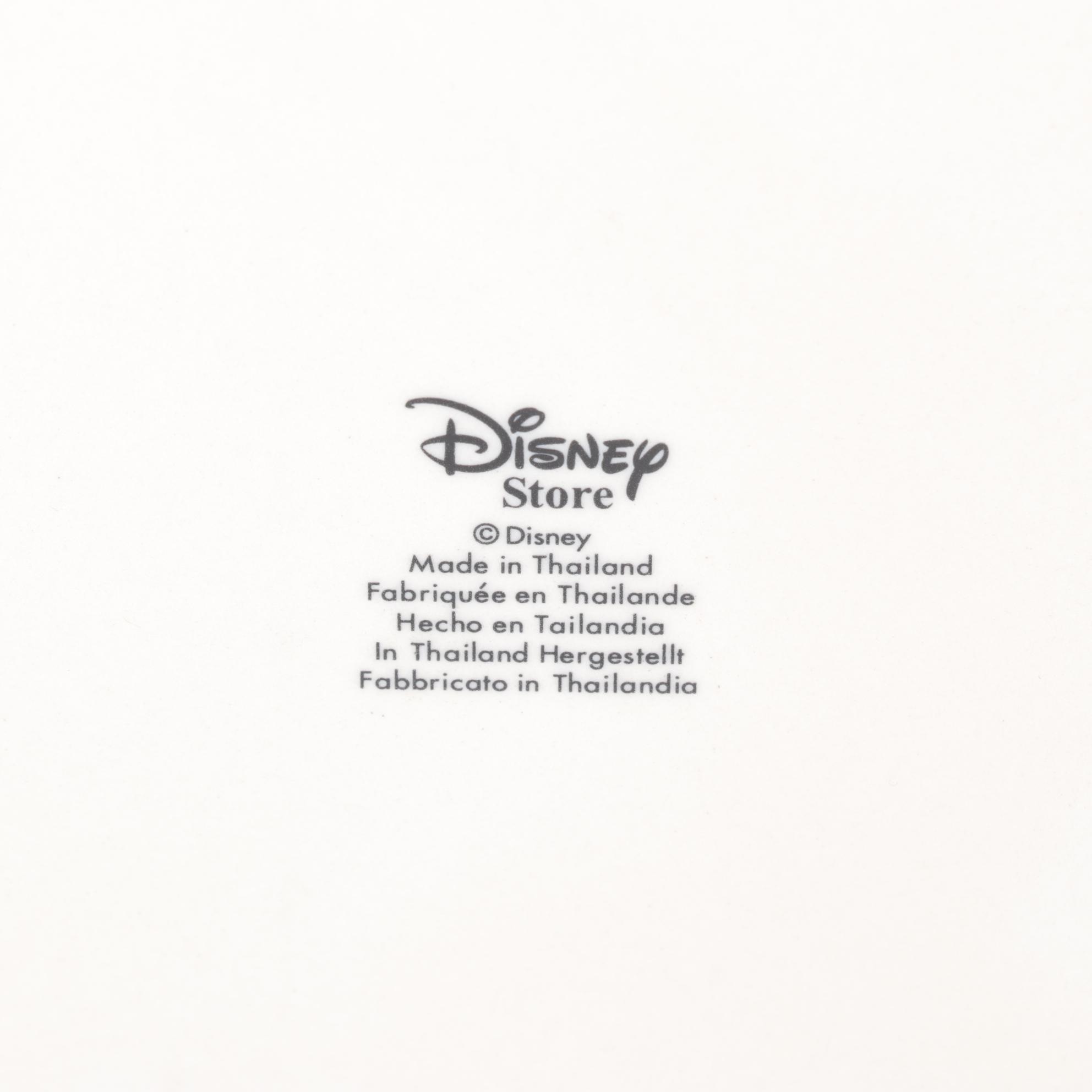 Disney Store Figural Christmas Ceramic Cookie Jar