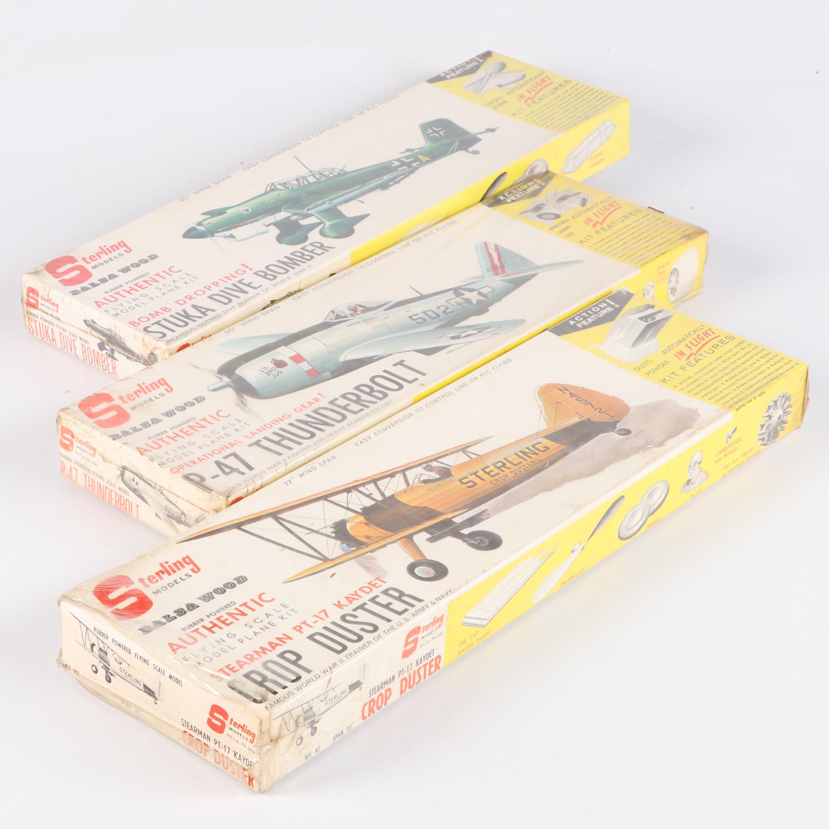 Sterling "Stuka Dive Bomber" and More Airplane Model Kits