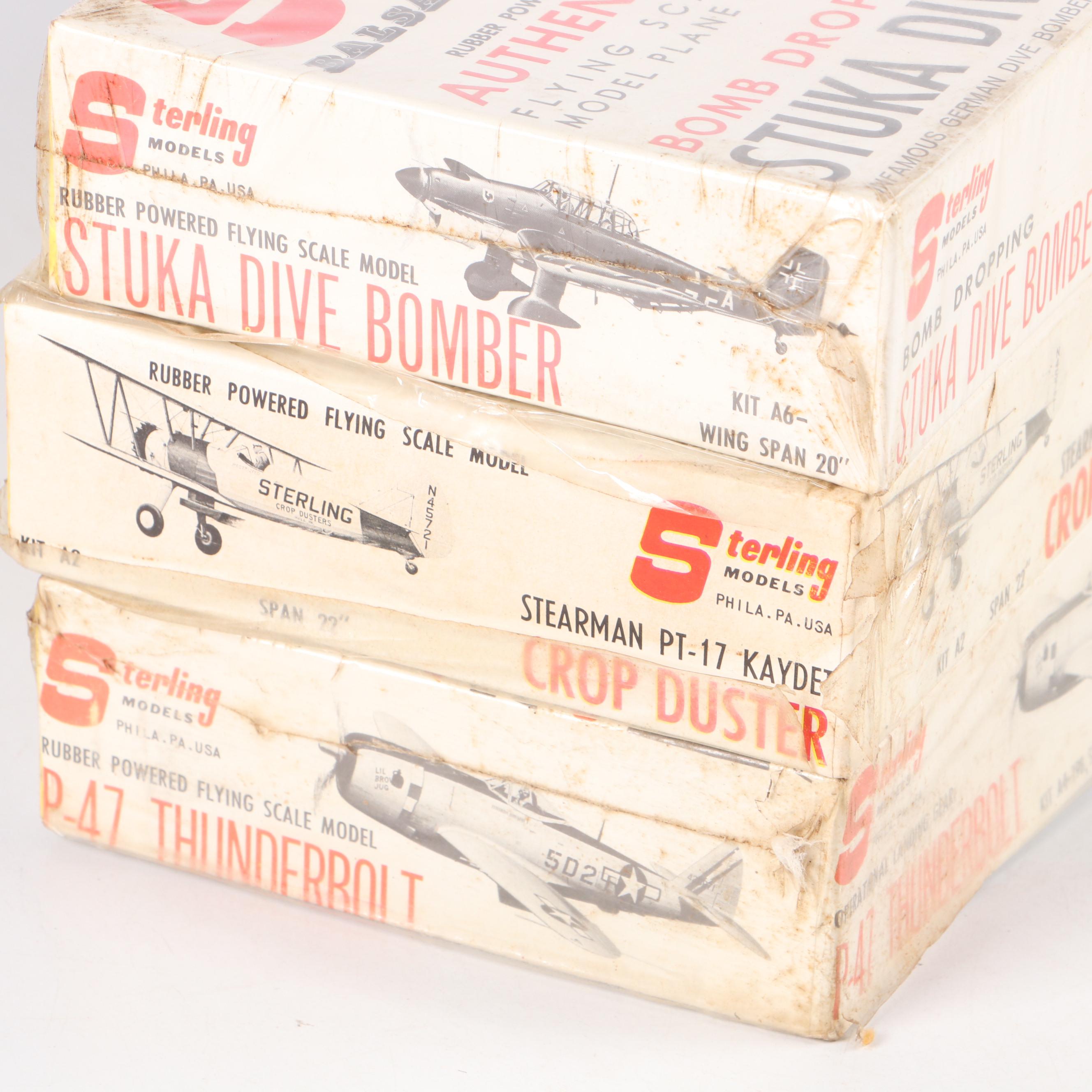 Sterling "Stuka Dive Bomber" and More Airplane Model Kits