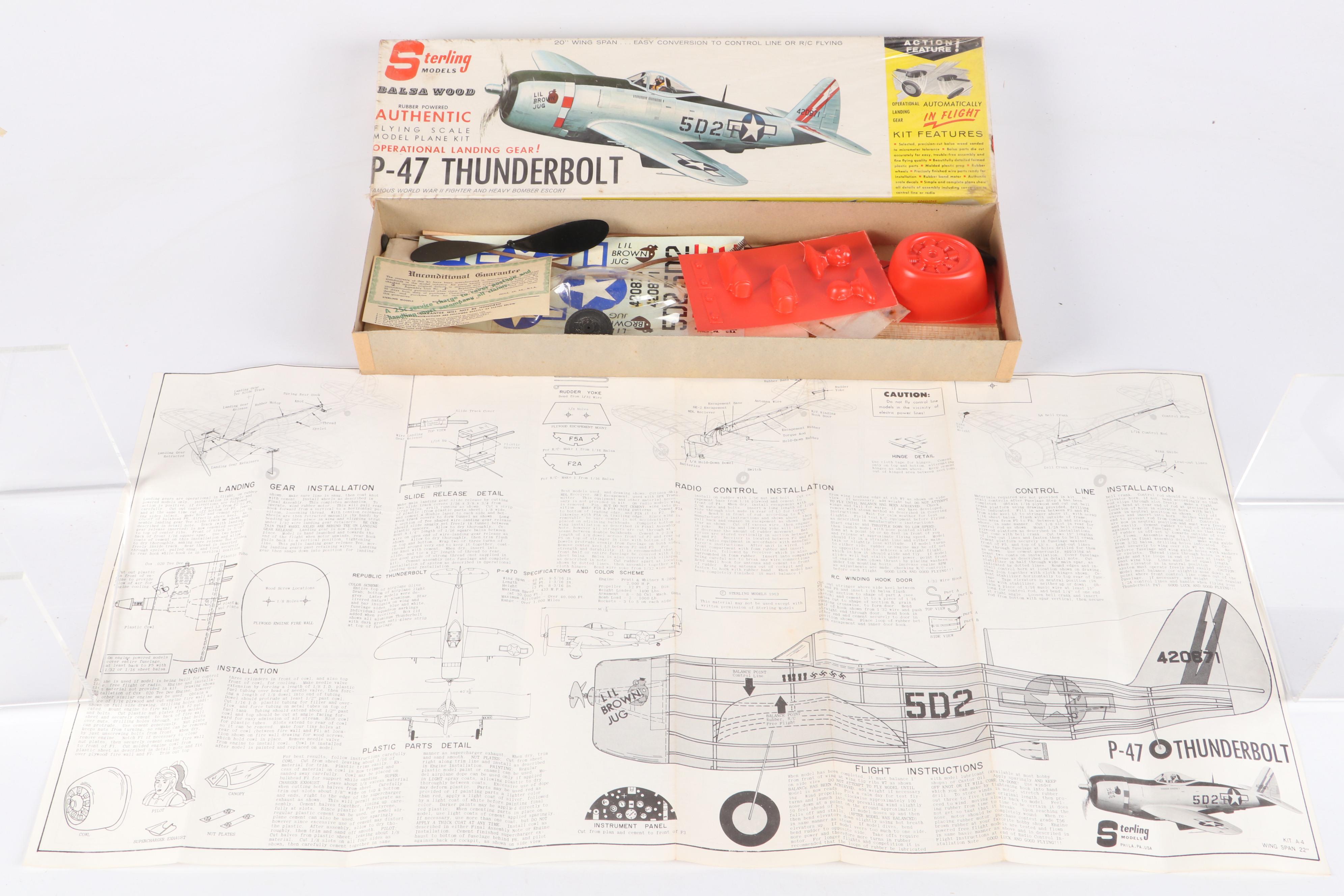 Sterling "Stuka Dive Bomber" and More Airplane Model Kits