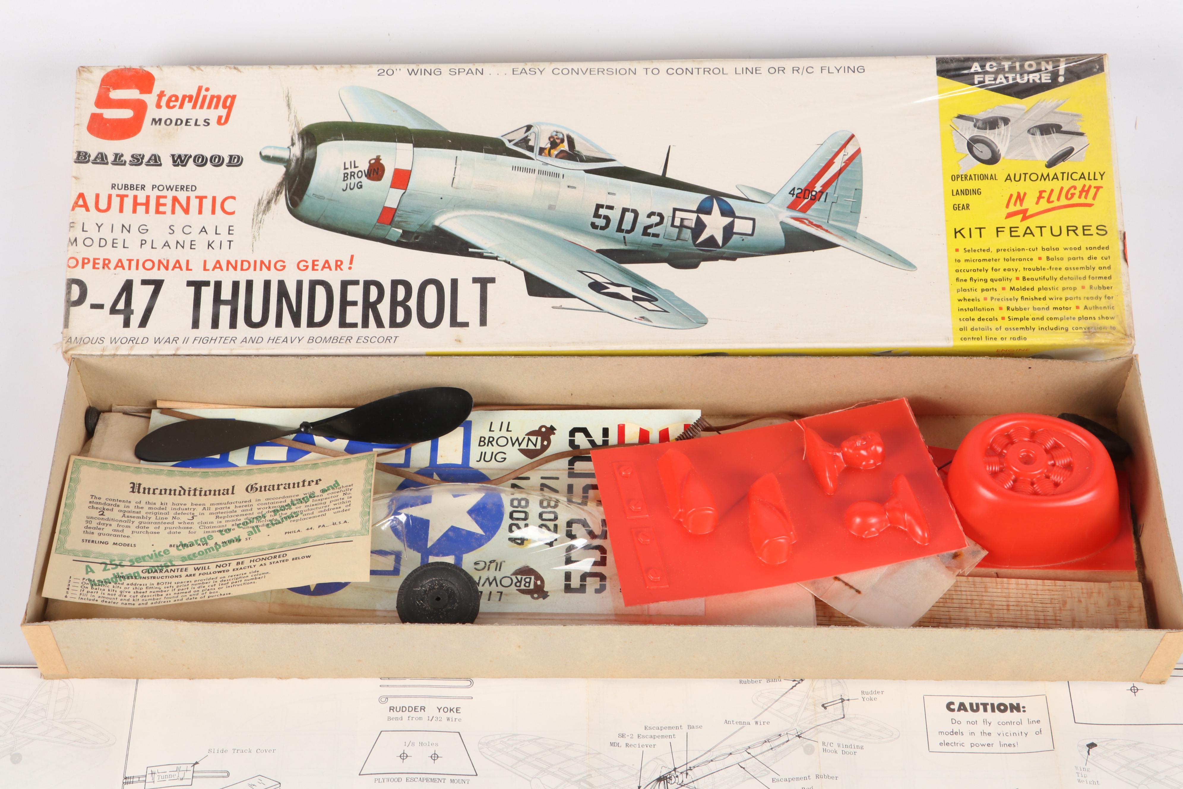 Sterling "Stuka Dive Bomber" and More Airplane Model Kits