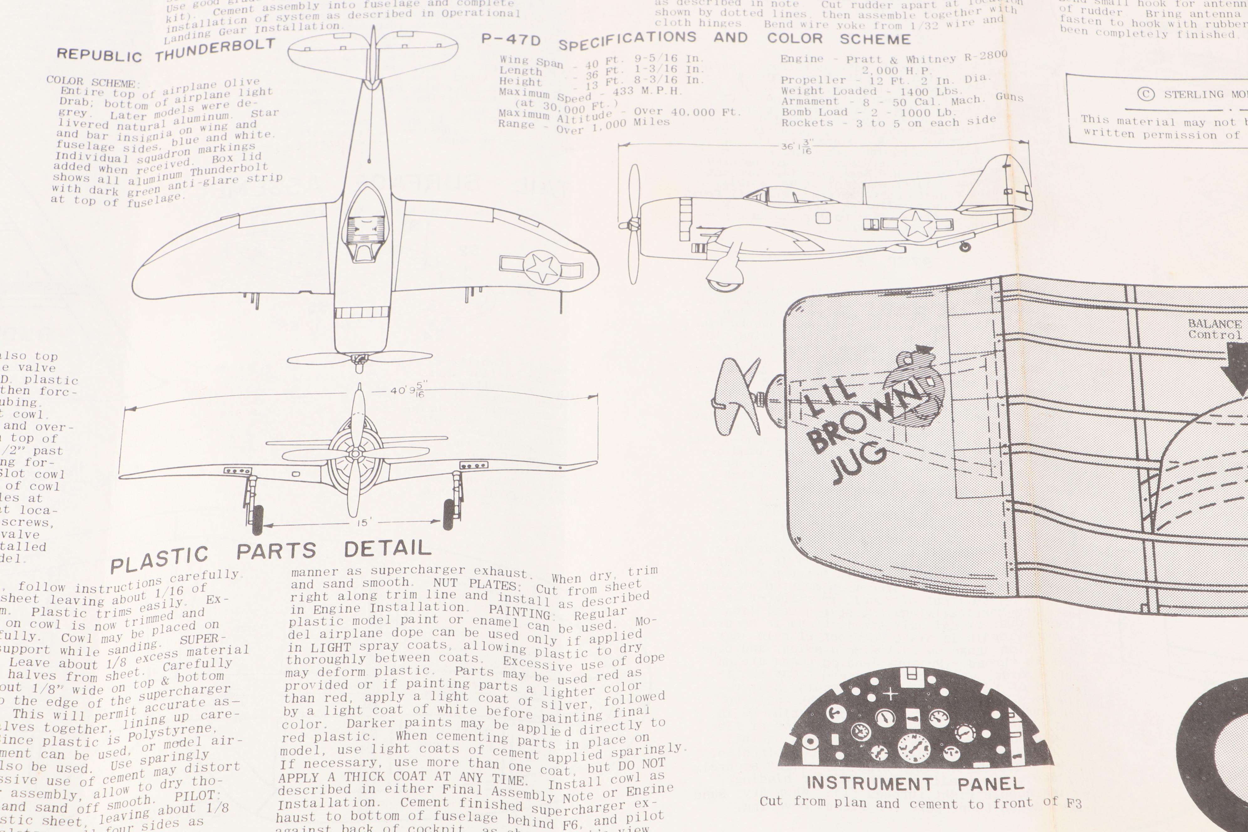 Sterling "Stuka Dive Bomber" and More Airplane Model Kits