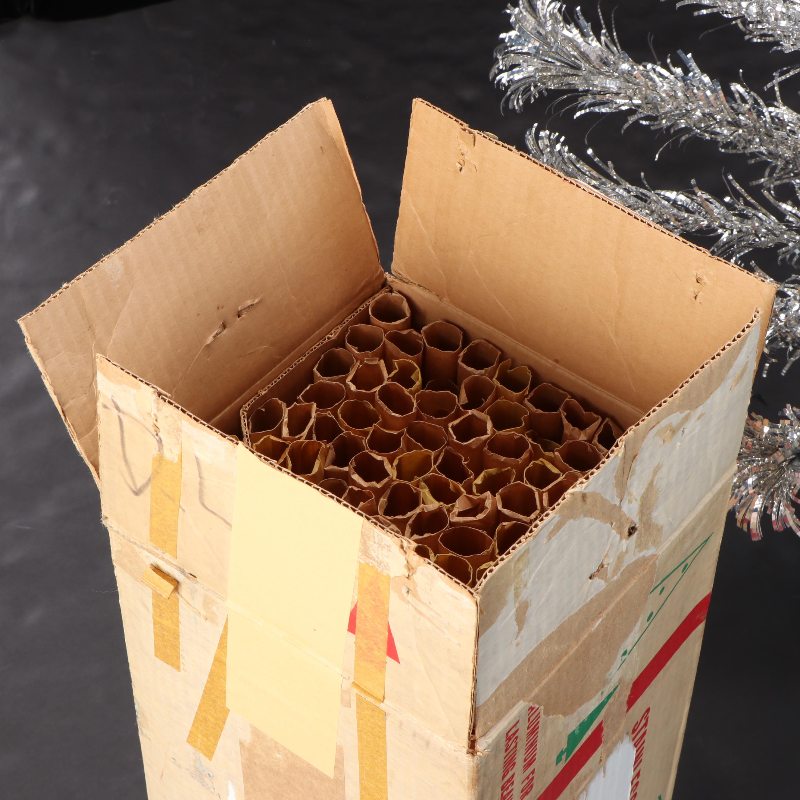 Evergleam 6' Aluminum Christmas Tree, Mid-20th Century