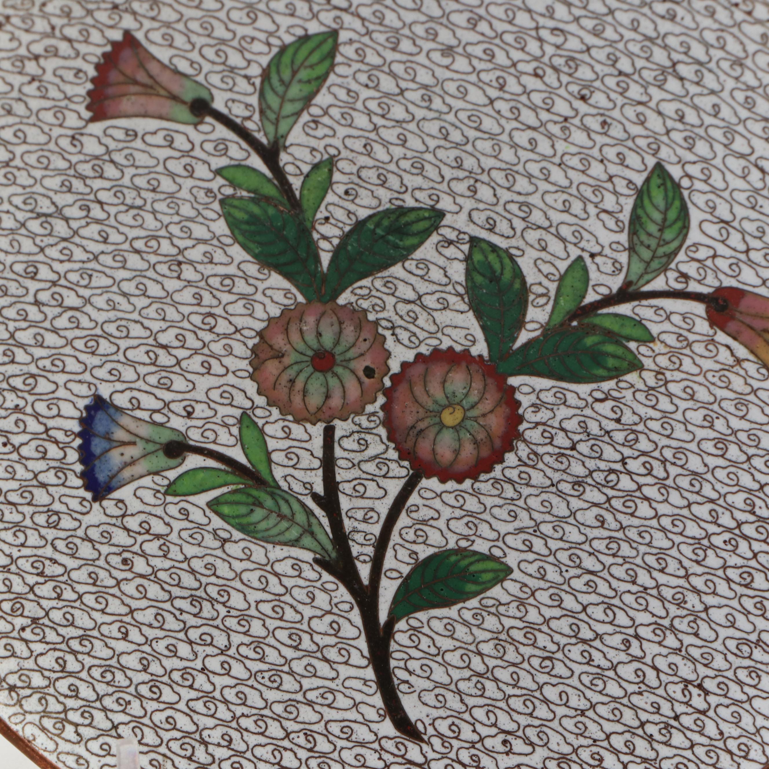 Chinese Cloisonné Vase with Bowl & Ashtray, Ceramic Arts & Crafts Vase, More